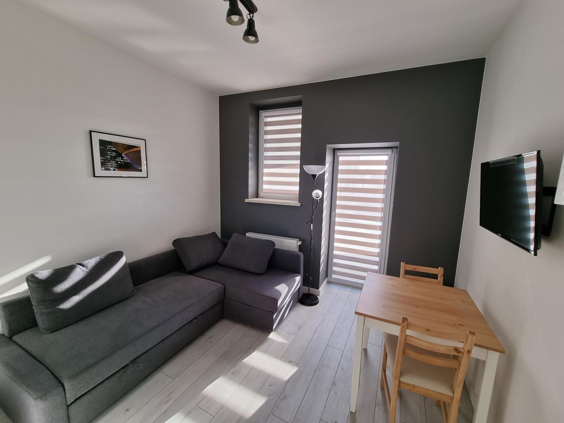 Studio with Balcony