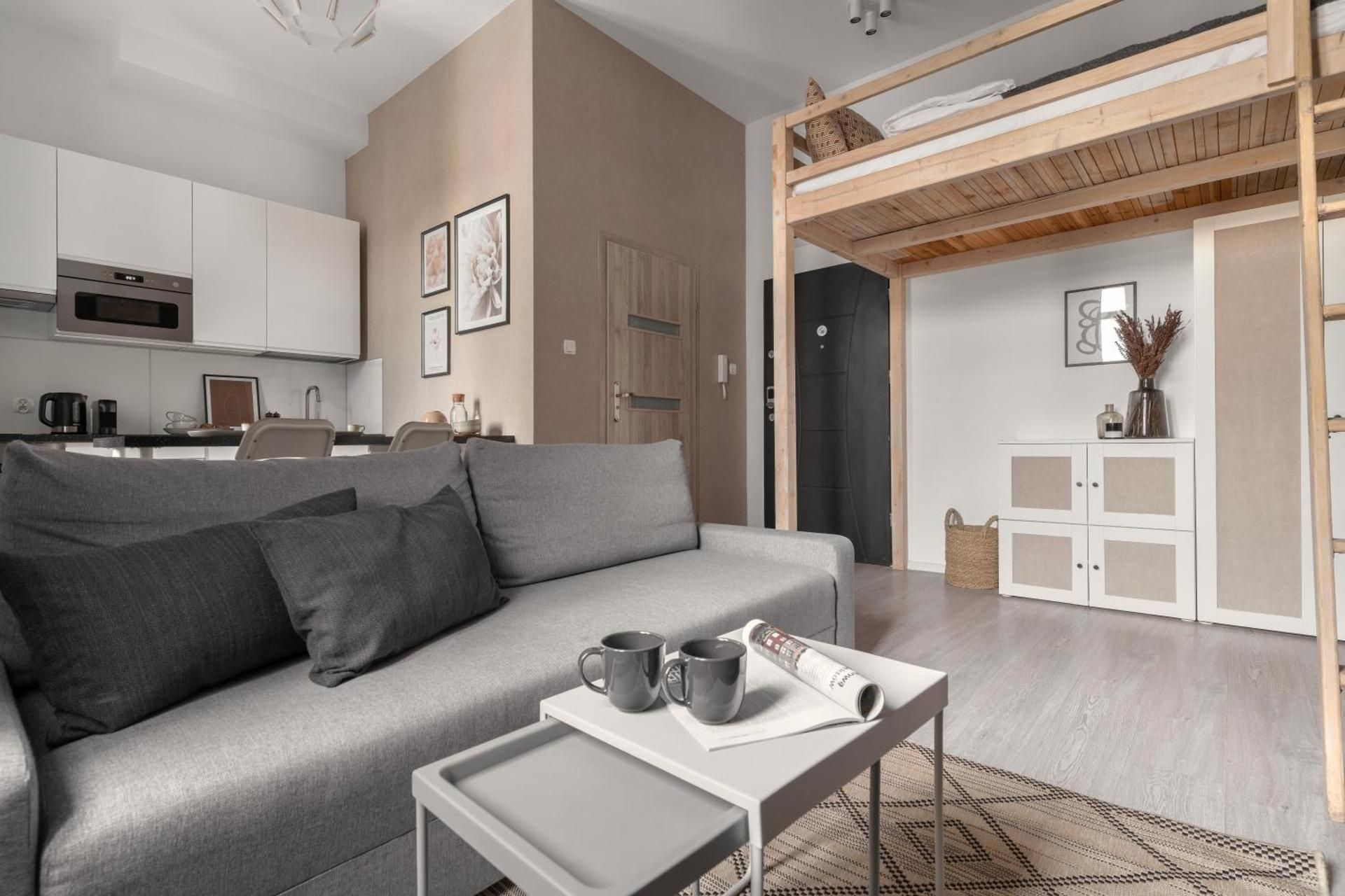Studio Apartment with Mezzanine