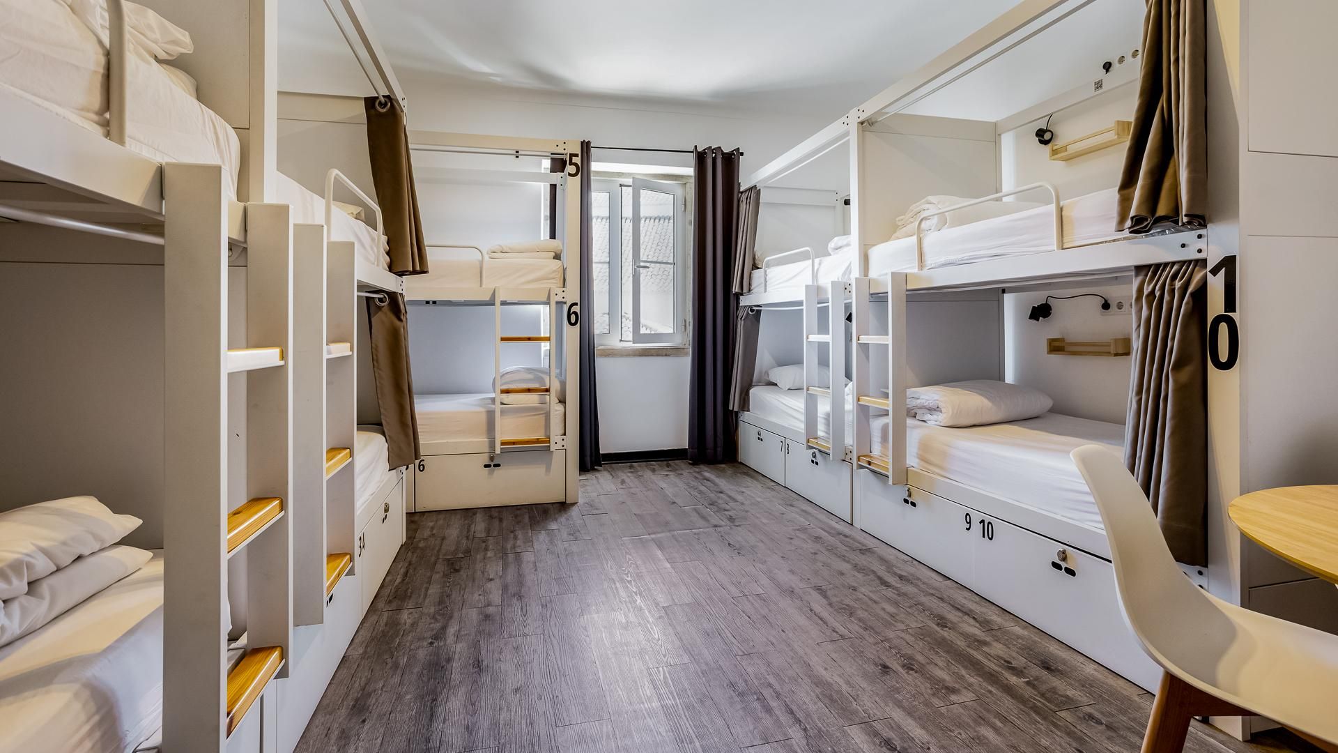 Bed in 10 Bed Mixed Dormitory