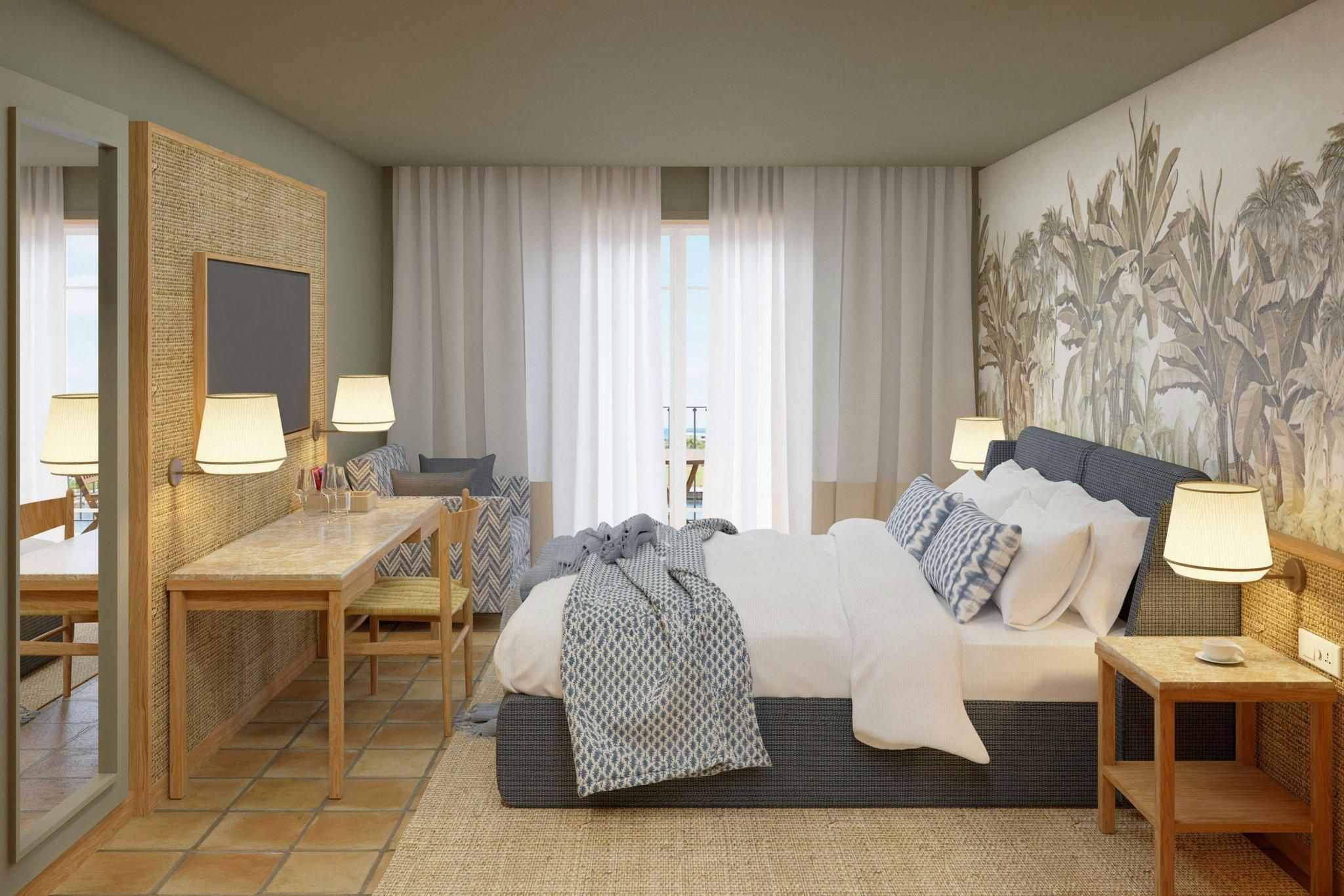 Sapphire Retreat Dbl Bed, Guest room, 1 King, Trundle bed, Lake view, Balcony