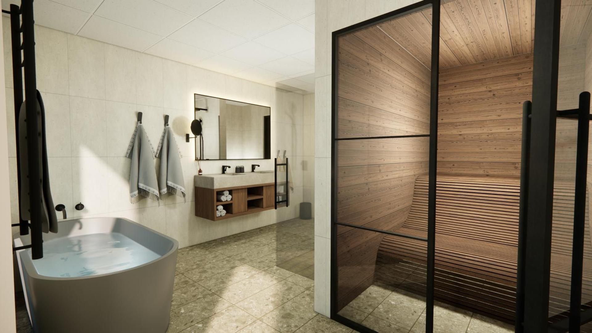 Suite with Sauna