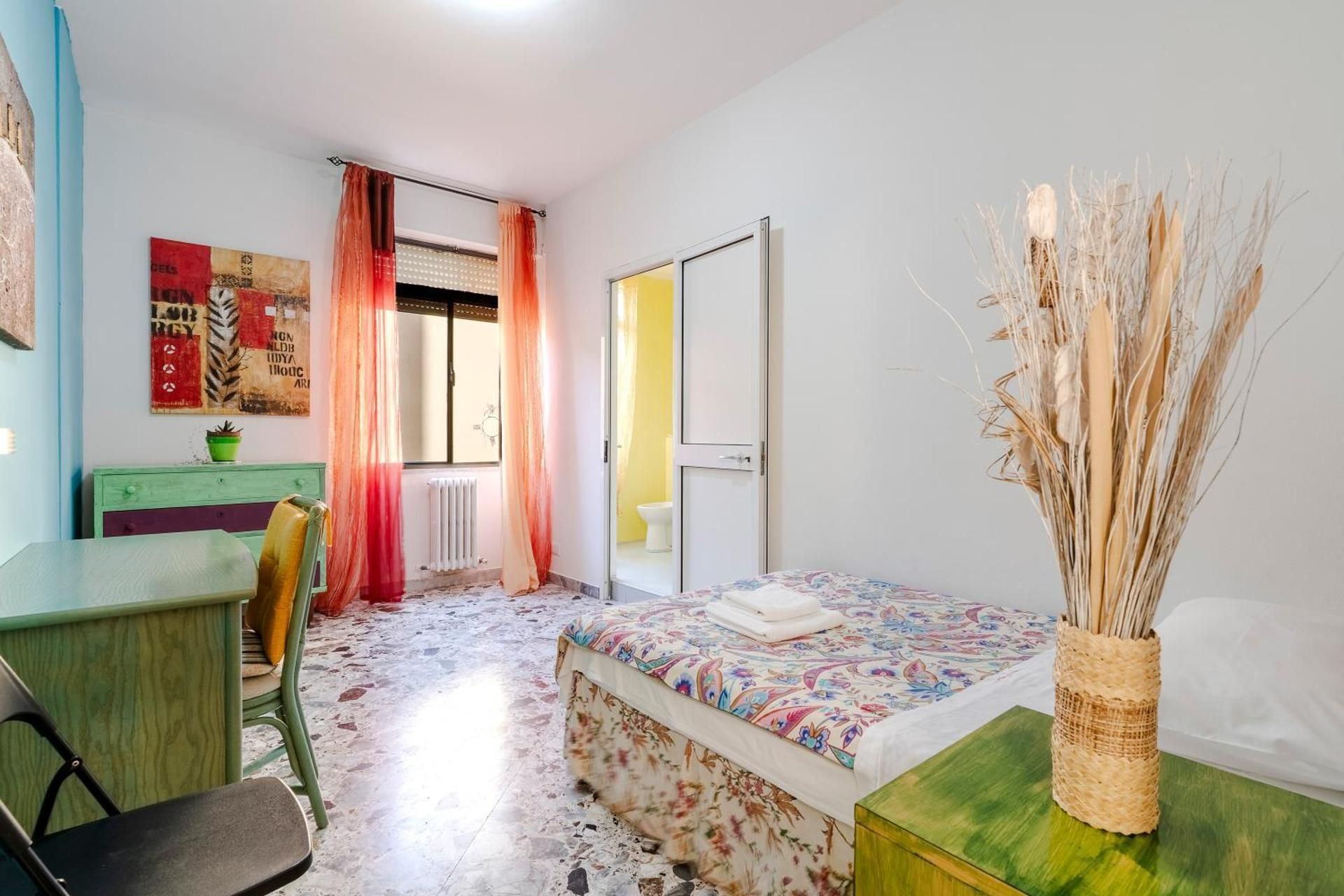 Single Room With Private Bathroom