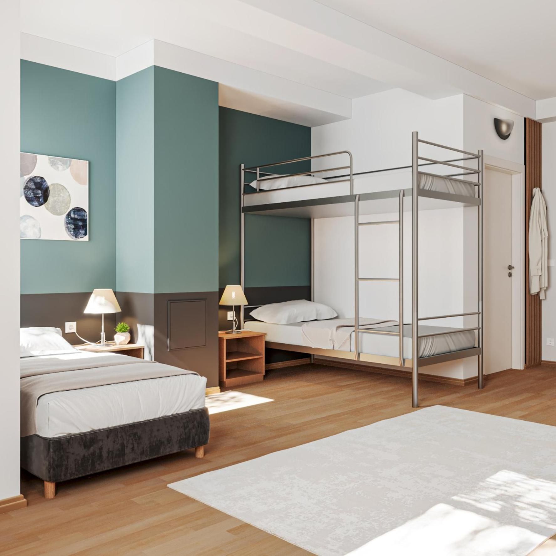 Studio Apartment with Balcony