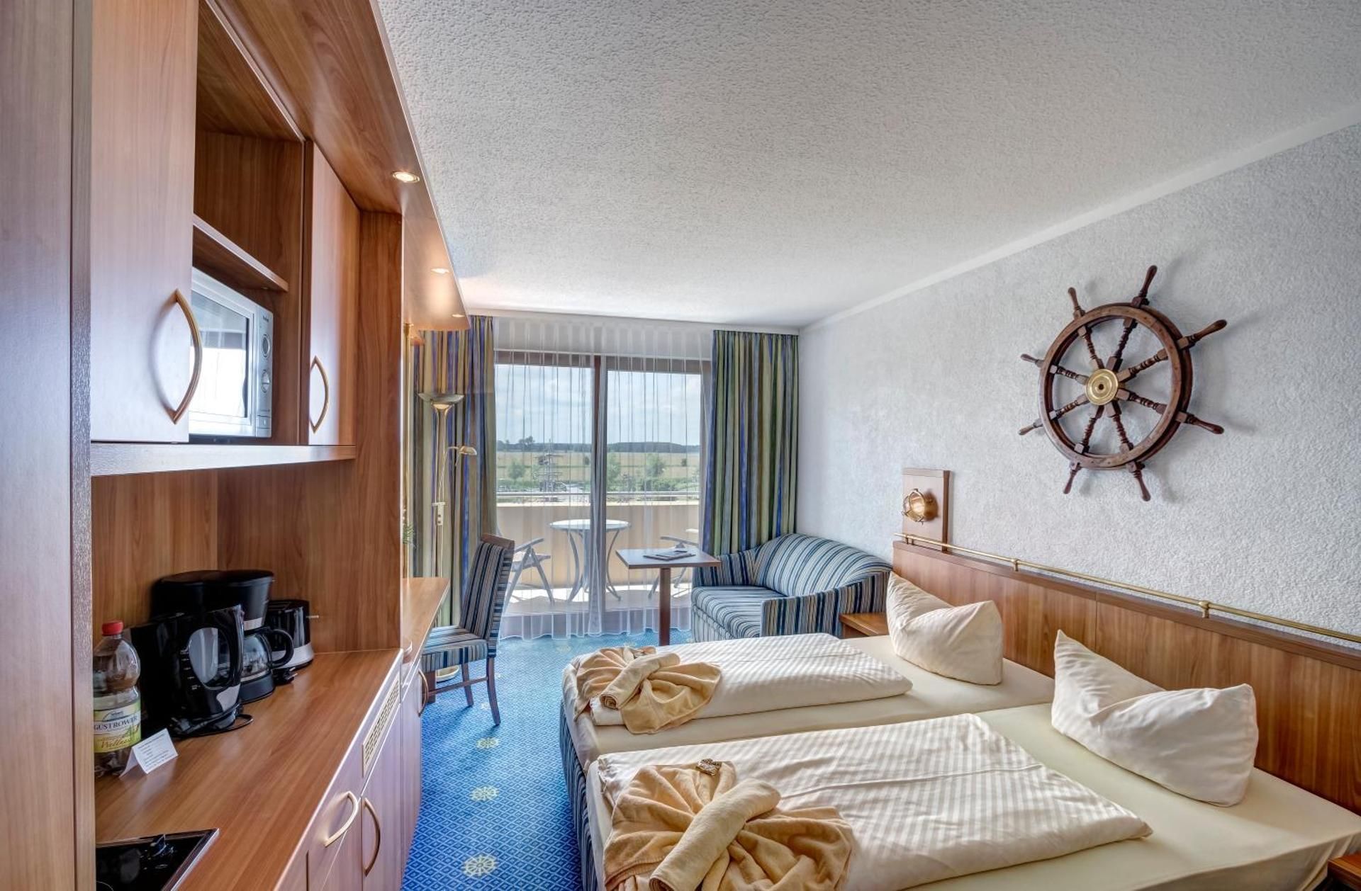 One-Bedroom Apartment with French Balcony