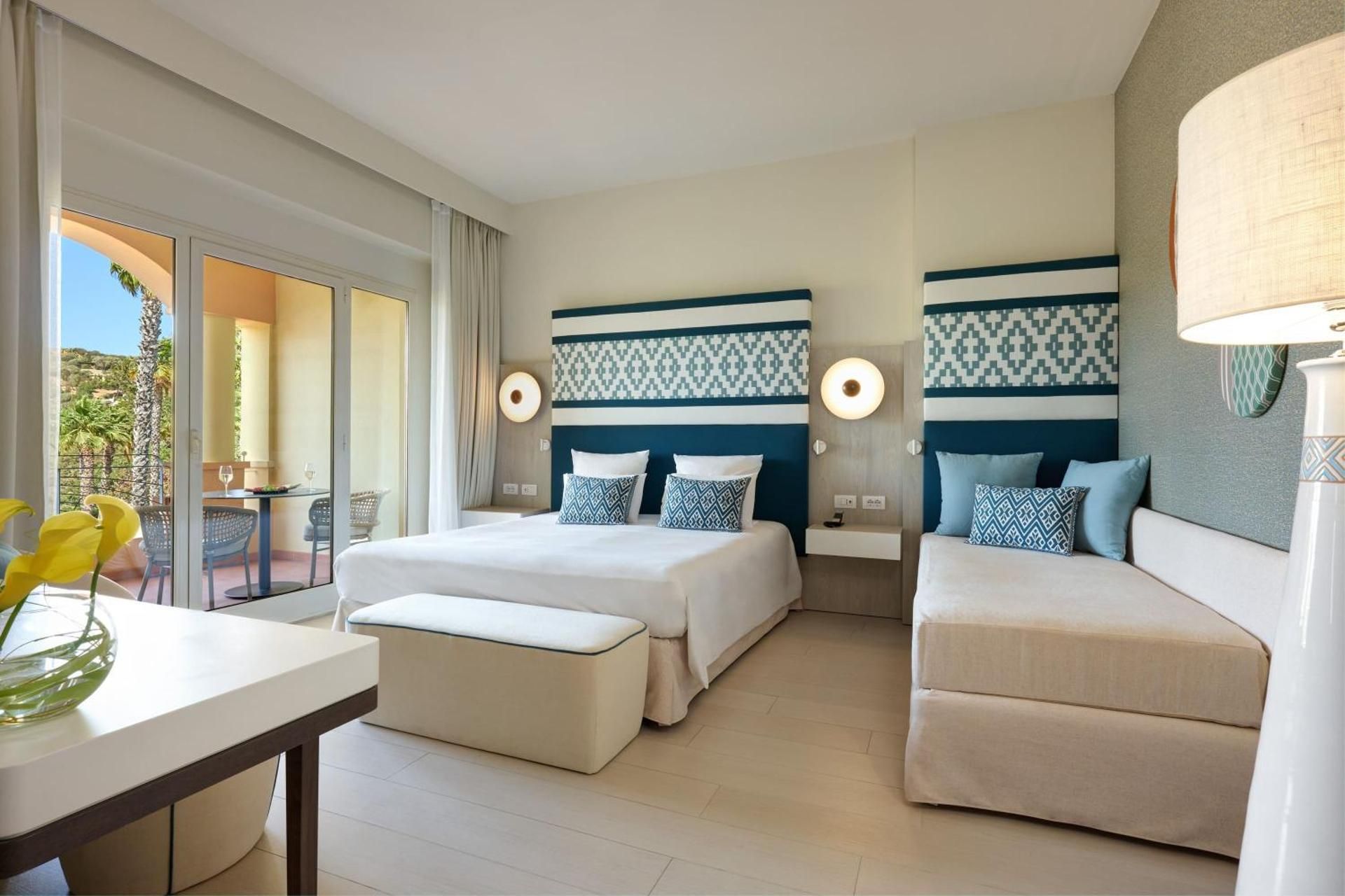 Deluxe Triple Room with Garden View