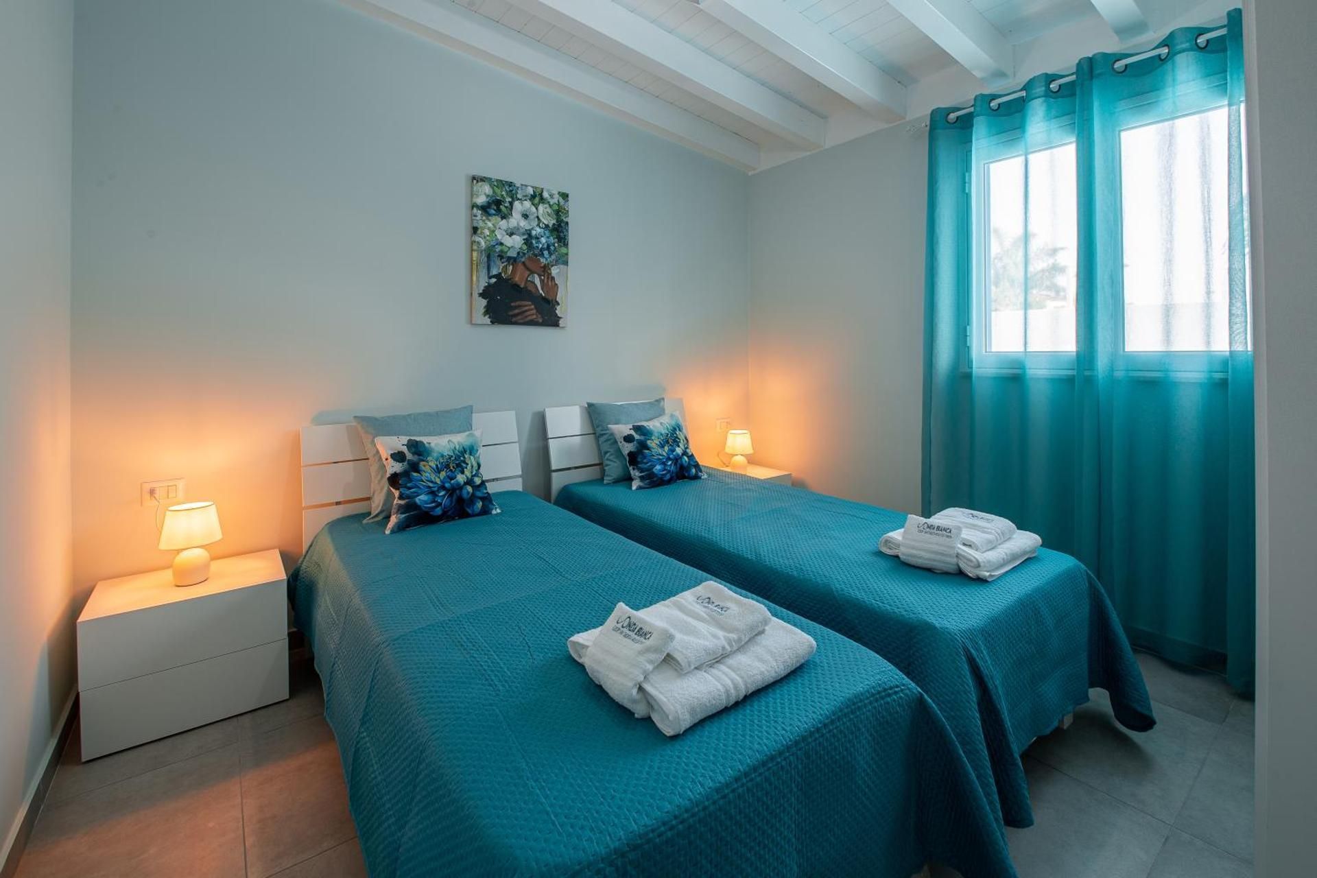 Deluxe Two-Bedroom Apartment with Garden View