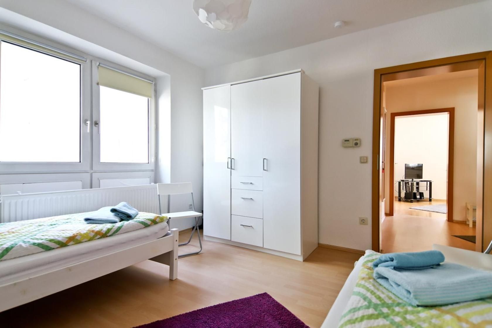 One-Bedroom Apartment with Garden View