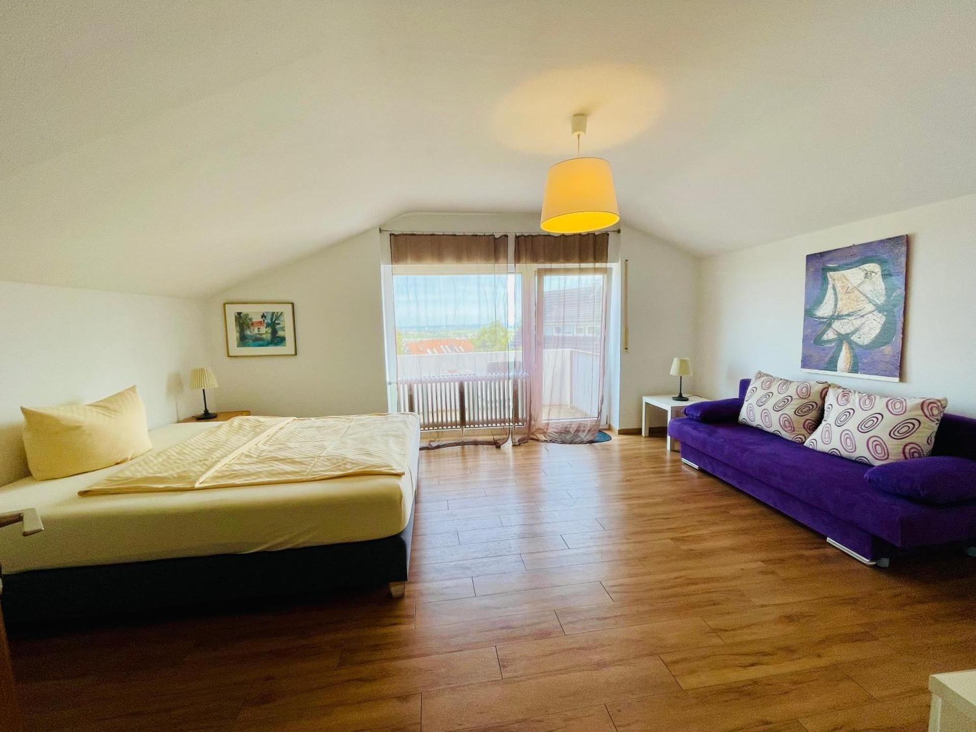 Two-Bedroom Apartment with Balcony