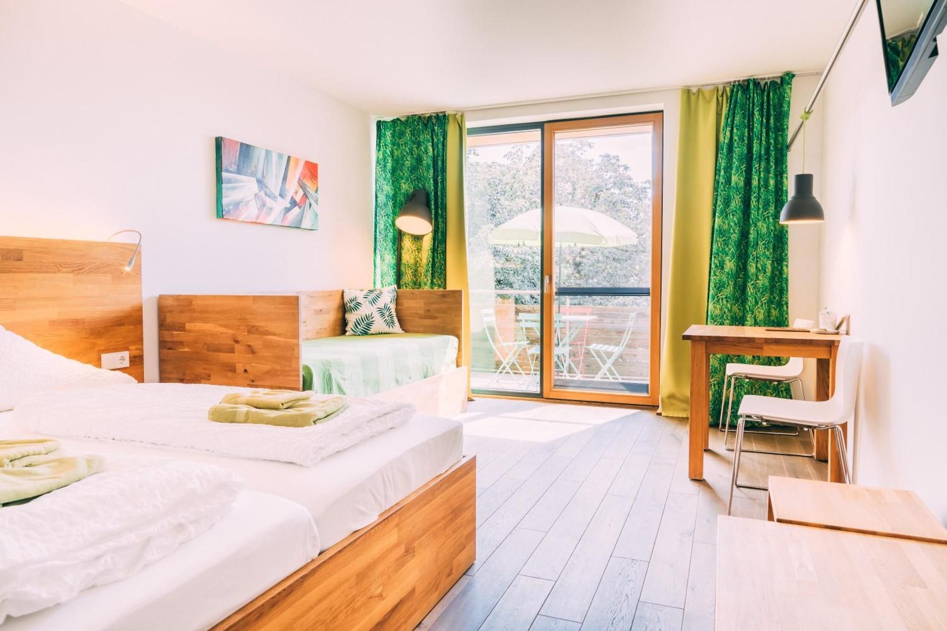 Studio Apartment with Balcony