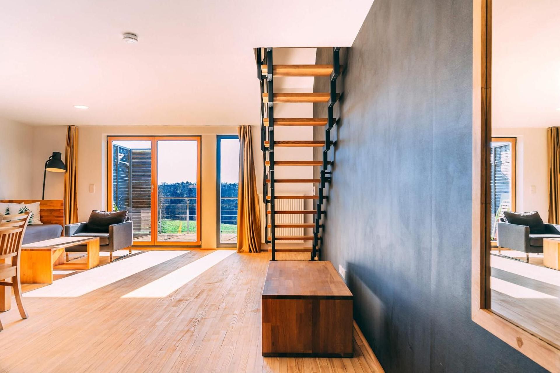 Two-Bedroom Apartment with Balcony
