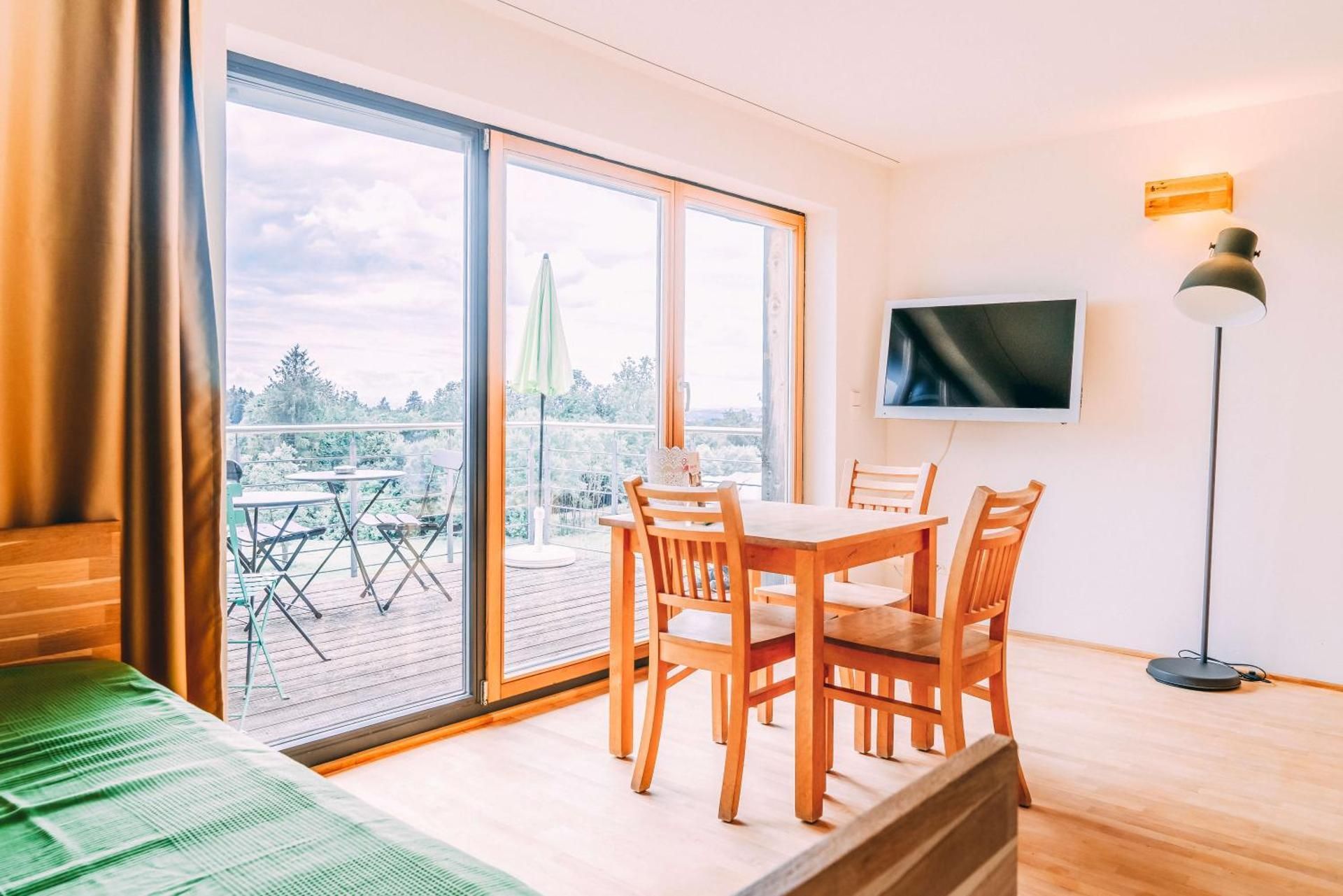 One-Bedroom Apartment with Balcony