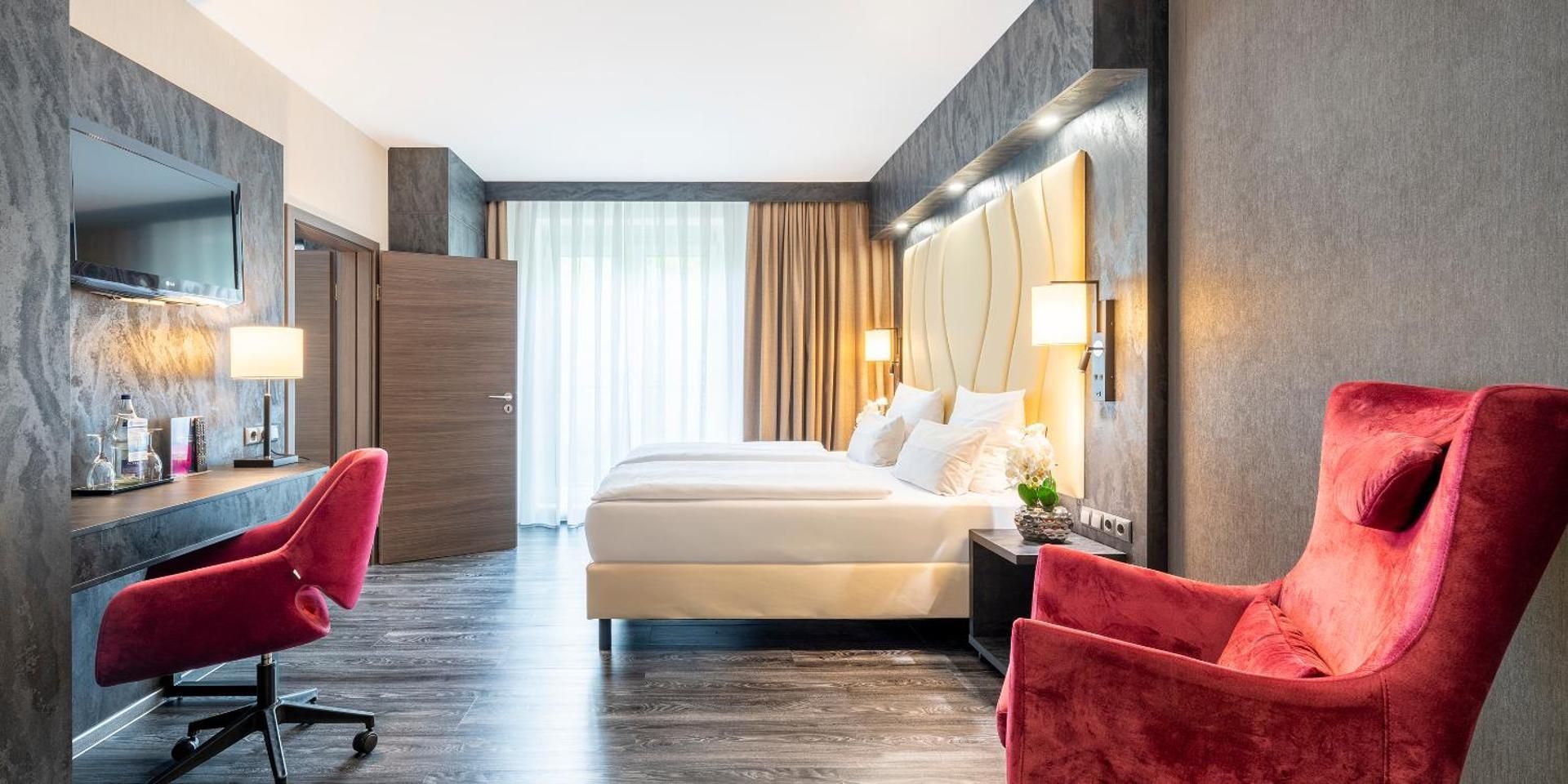 Two-Bedroom Family Room with Four Single Beds