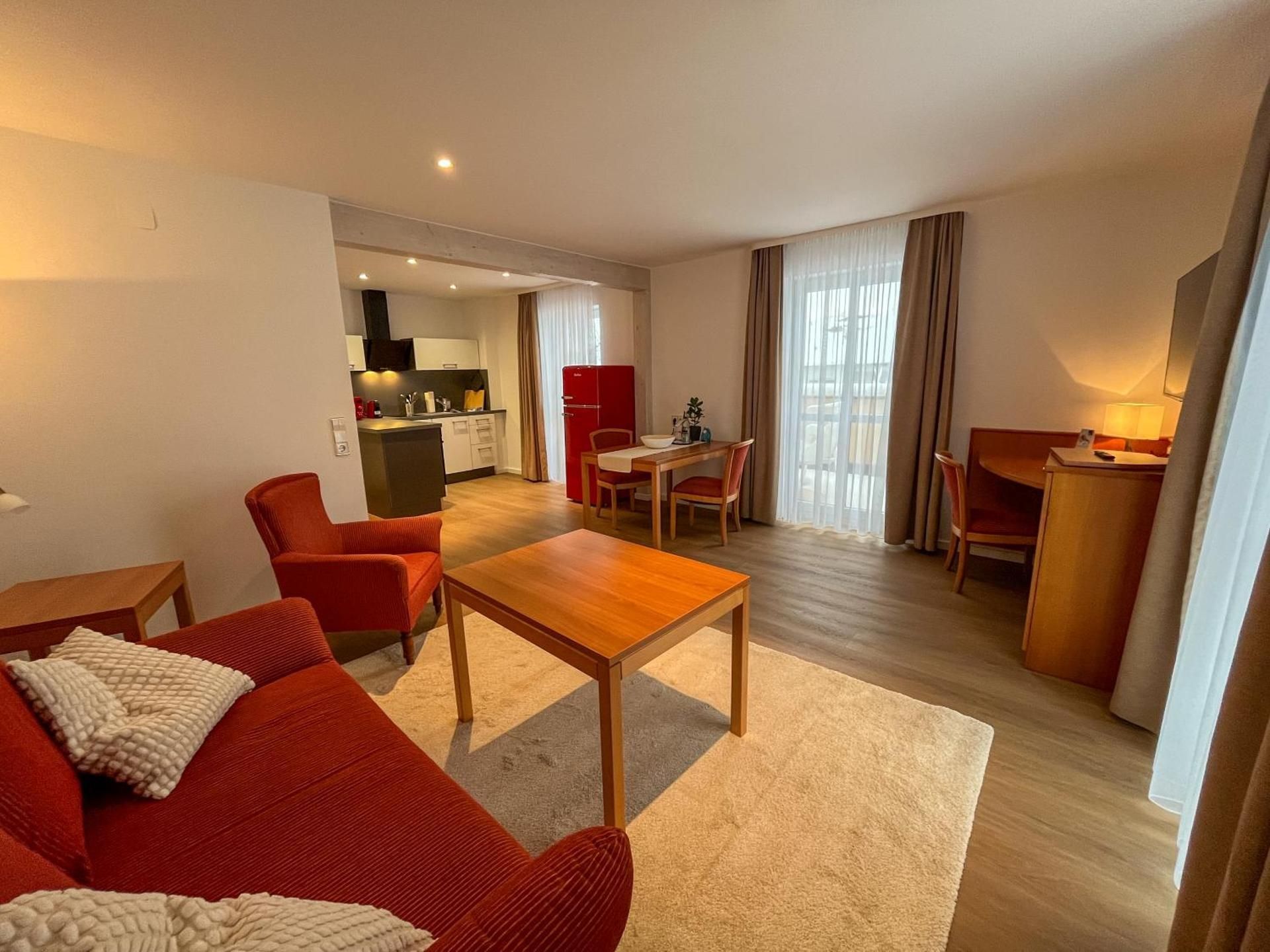 One-Bedroom Apartment with Balcony