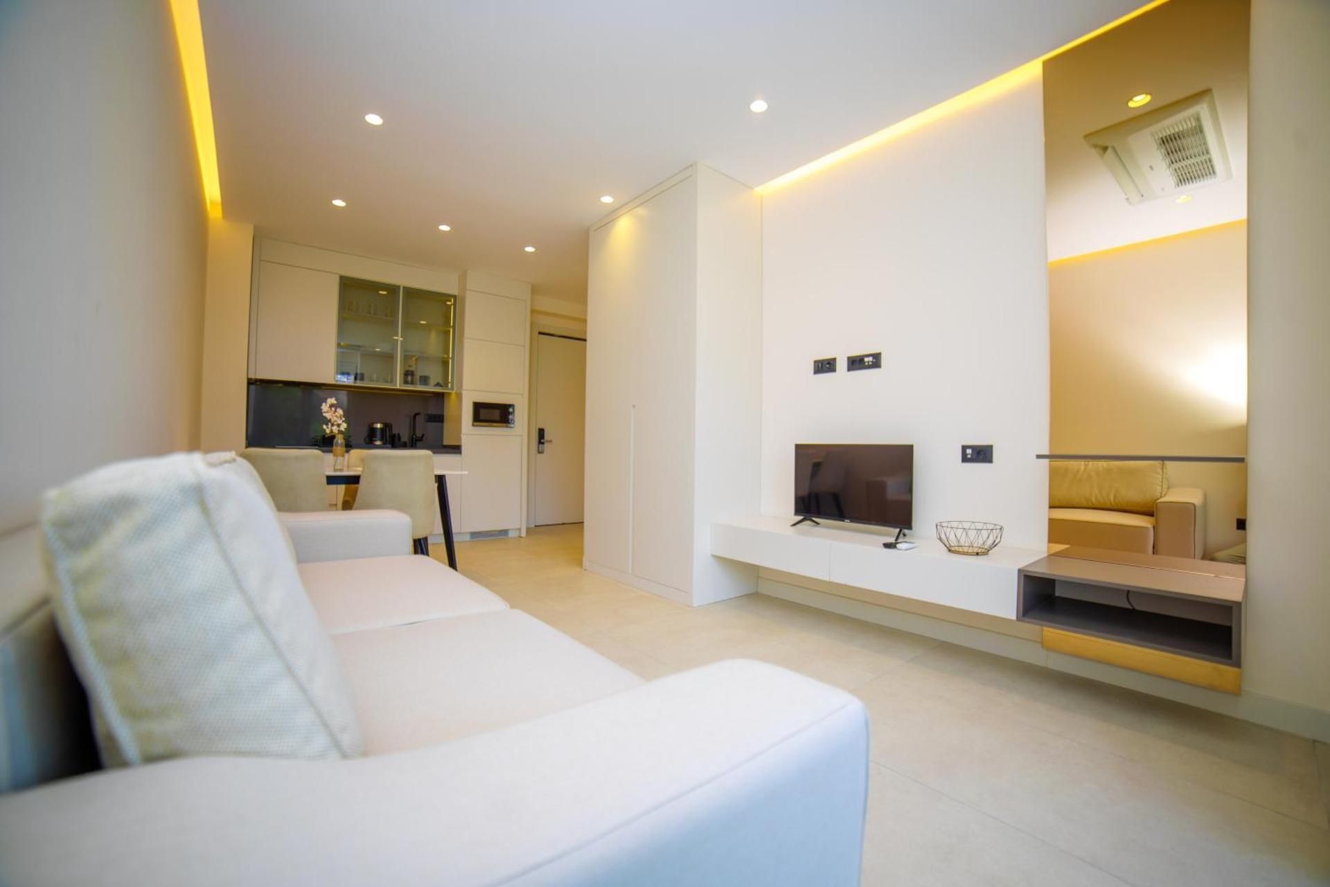 Three-Bedroom Apartment with Sea View