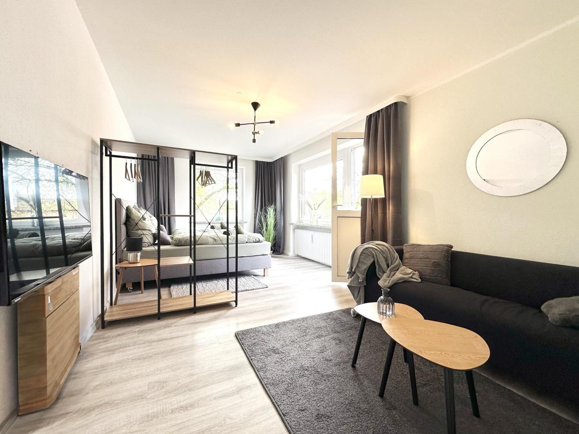 Studio Apartment with Balcony
