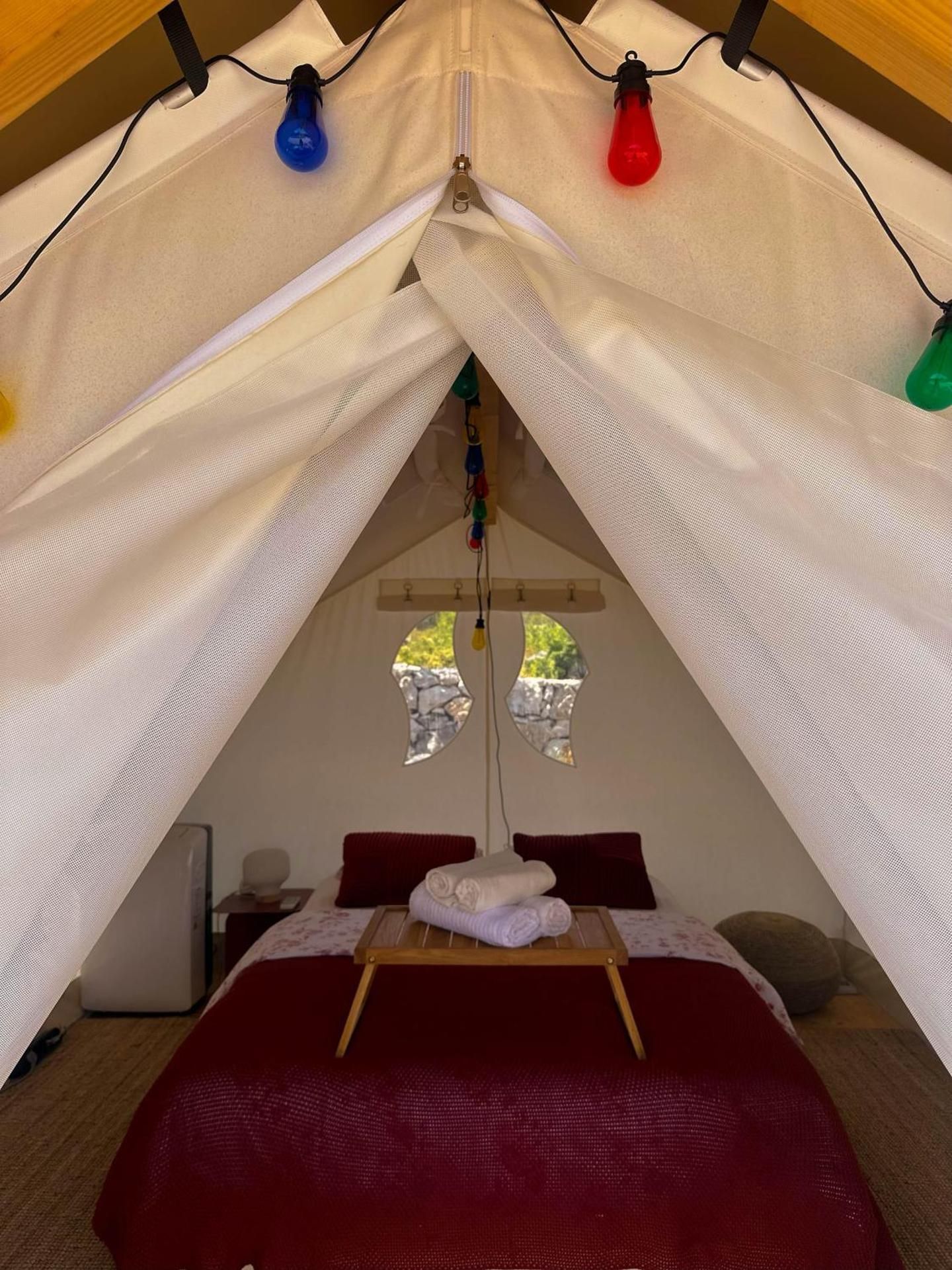Tent with Shared Bathroom