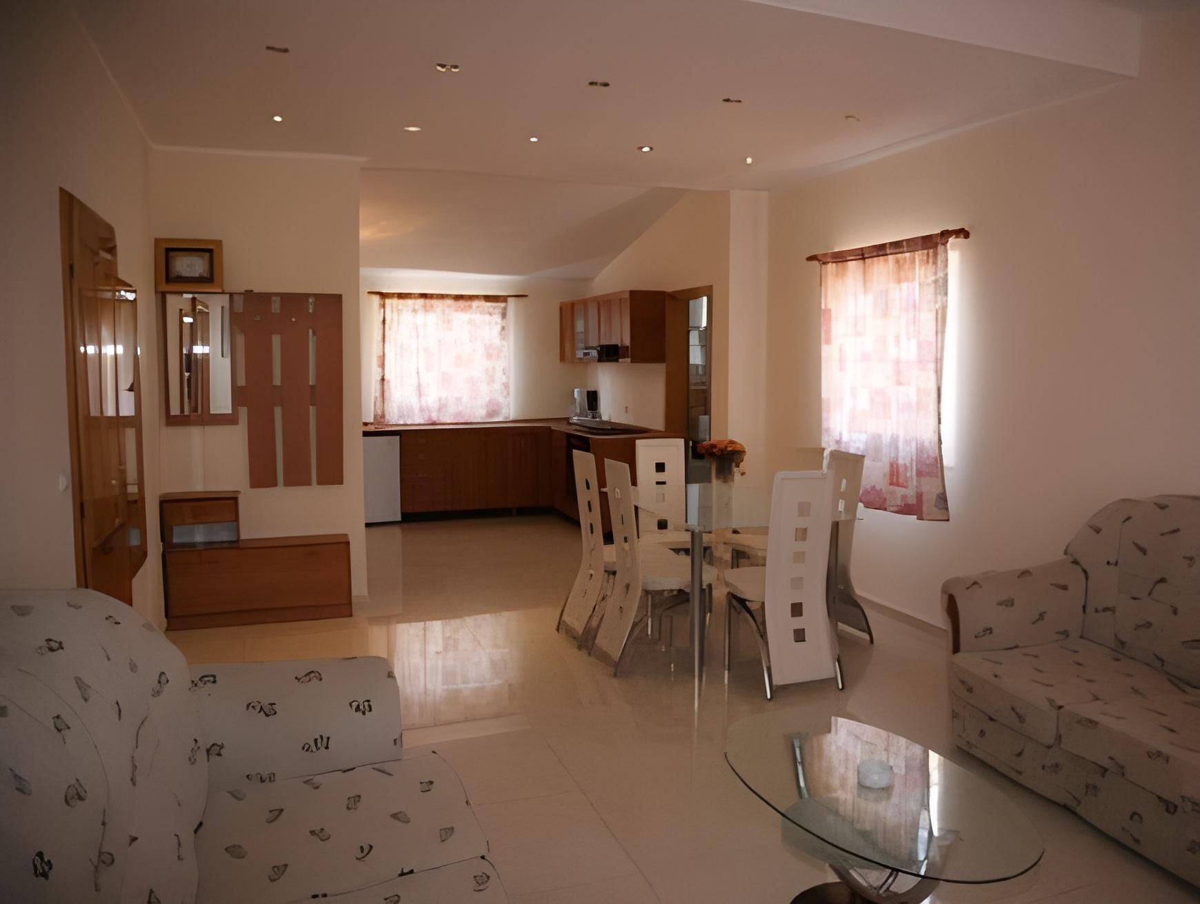 One-Bedroom Apartment with Terrace