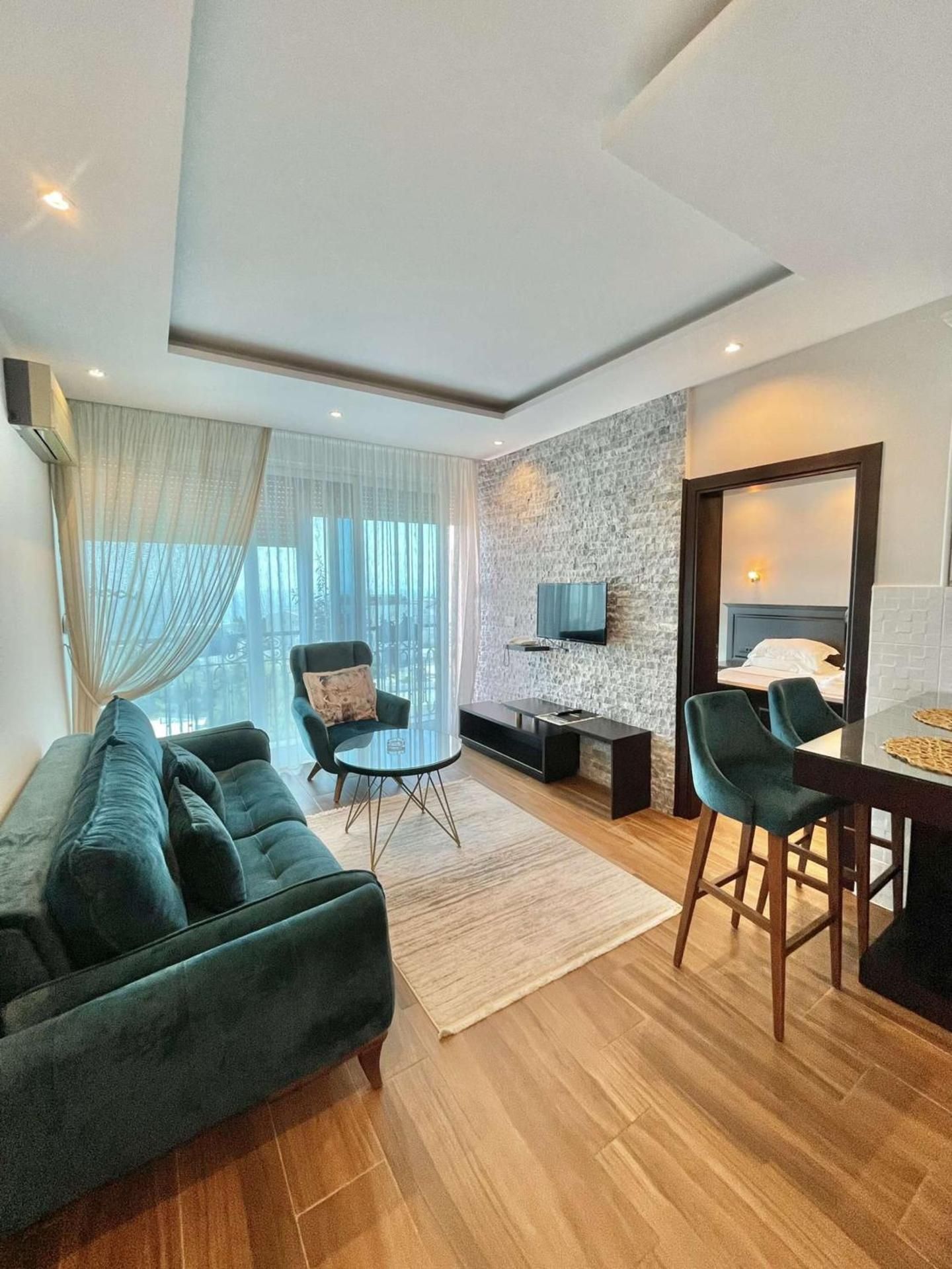 One-Bedroom Apartment with Sea View