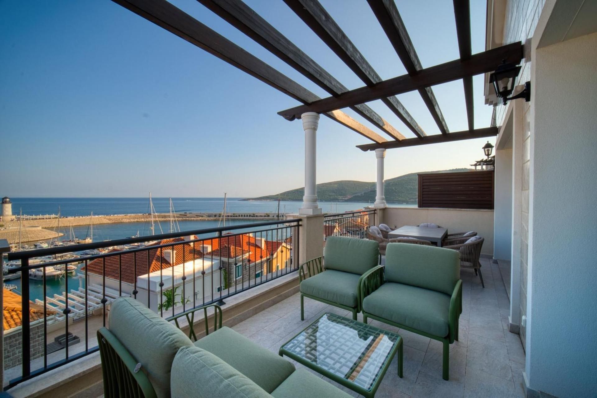 Three-Bedroom Apartment with Sea View