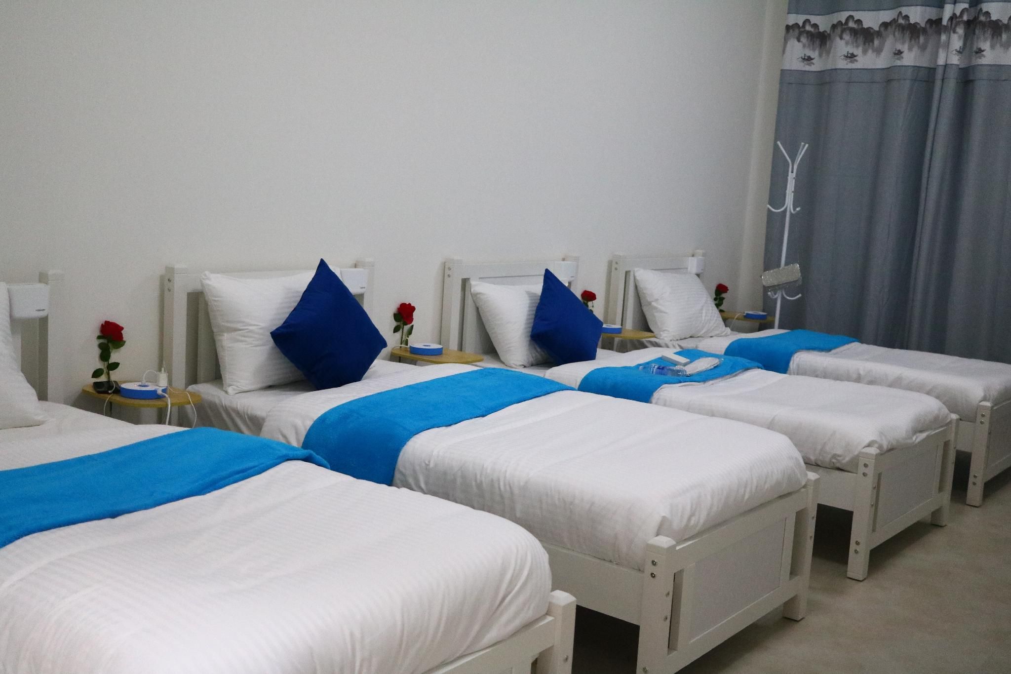Bed in 6 Bed Mixed AC Dormitory Room with Shared Bathroom