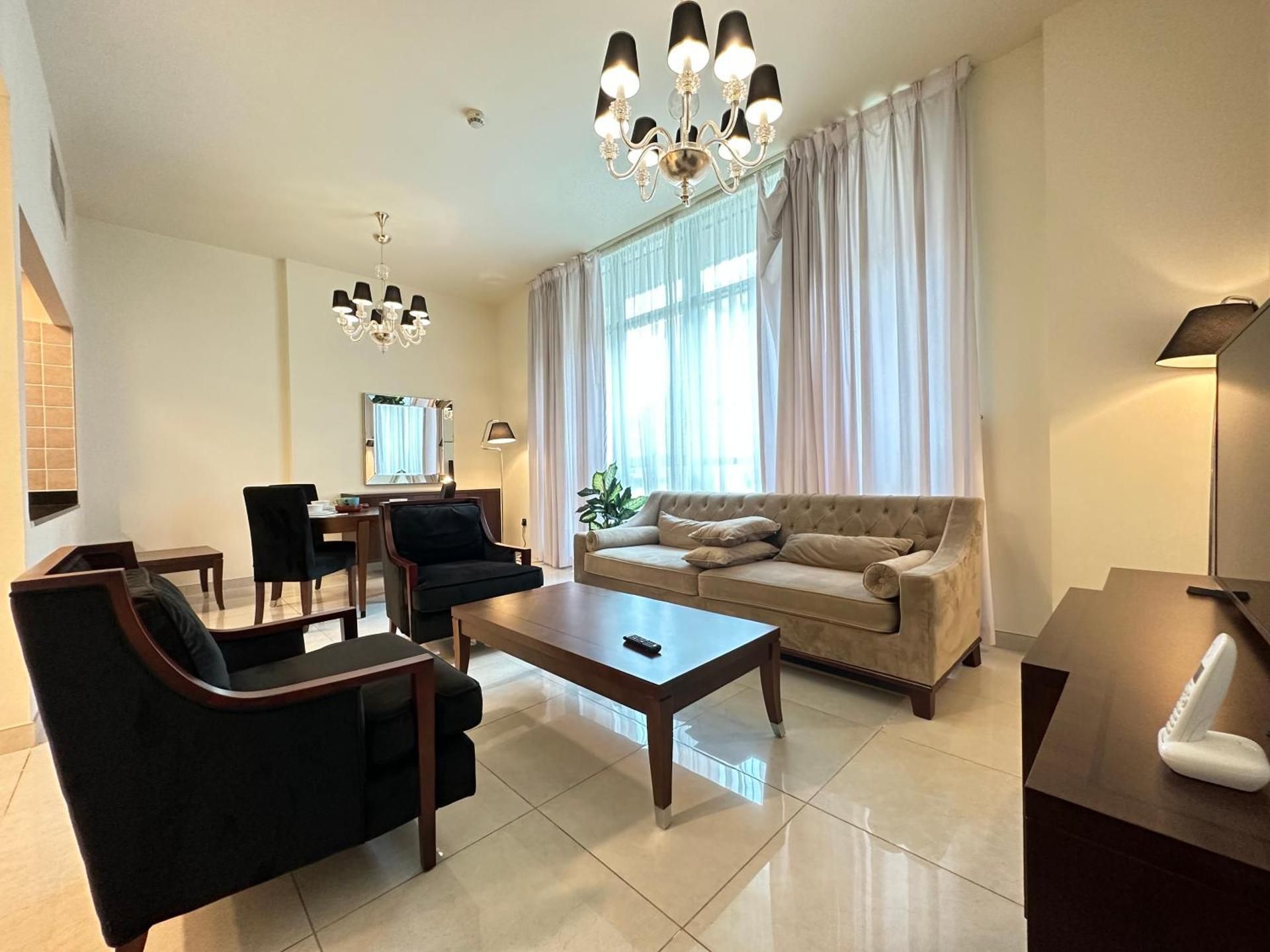Stunning 1-Bedroom in The Polo Residence, Meydan