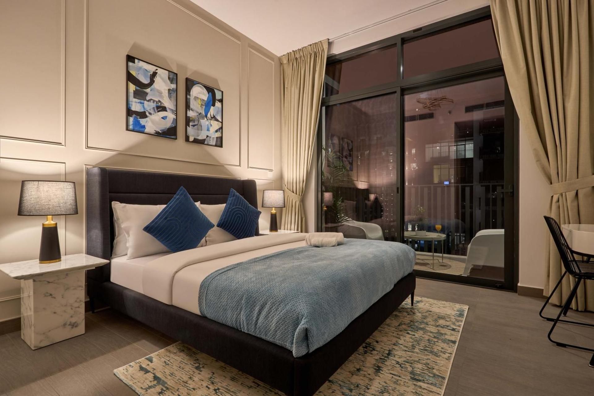 Two-Bedroom Apartment with Balcony