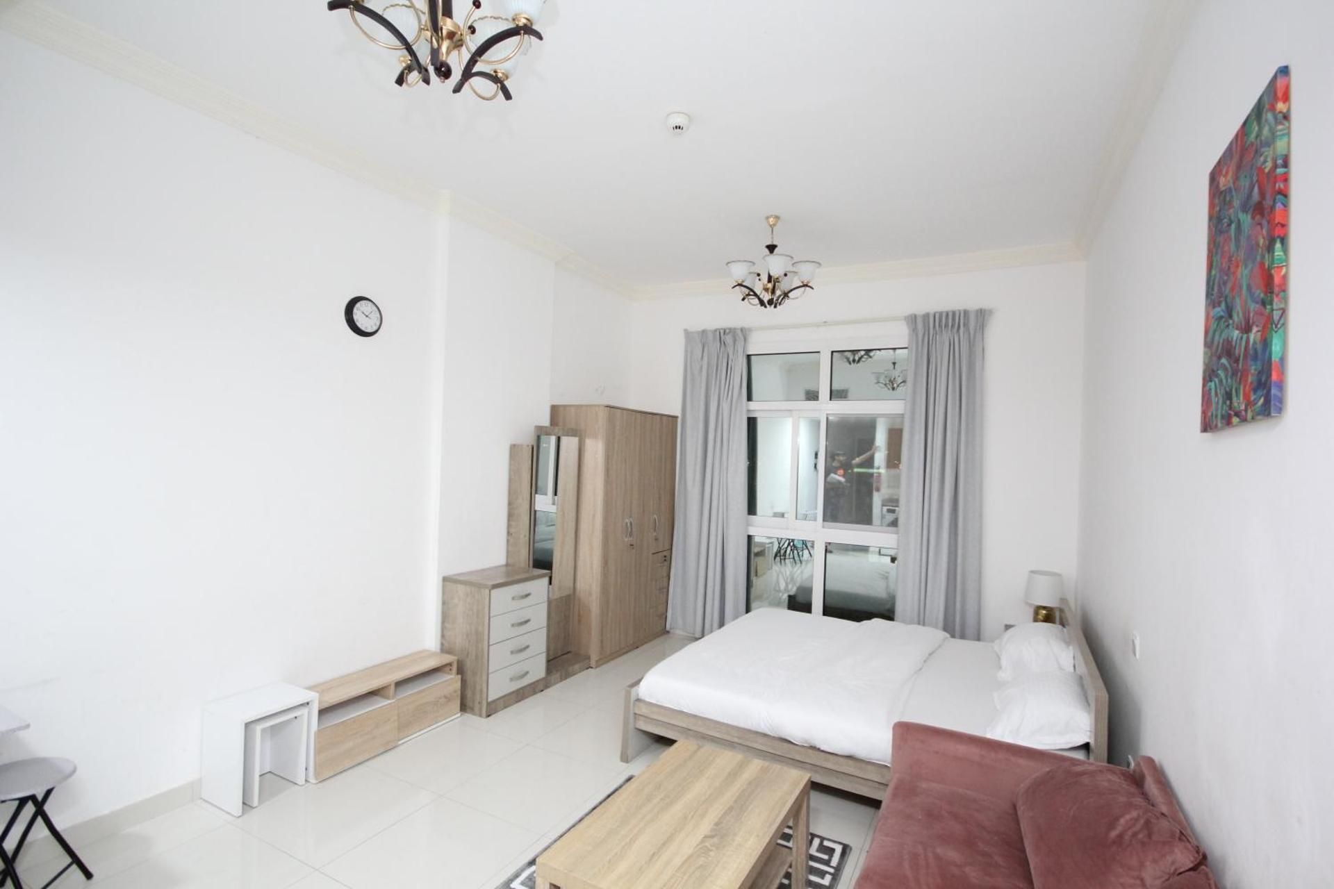 Studio with Balcony