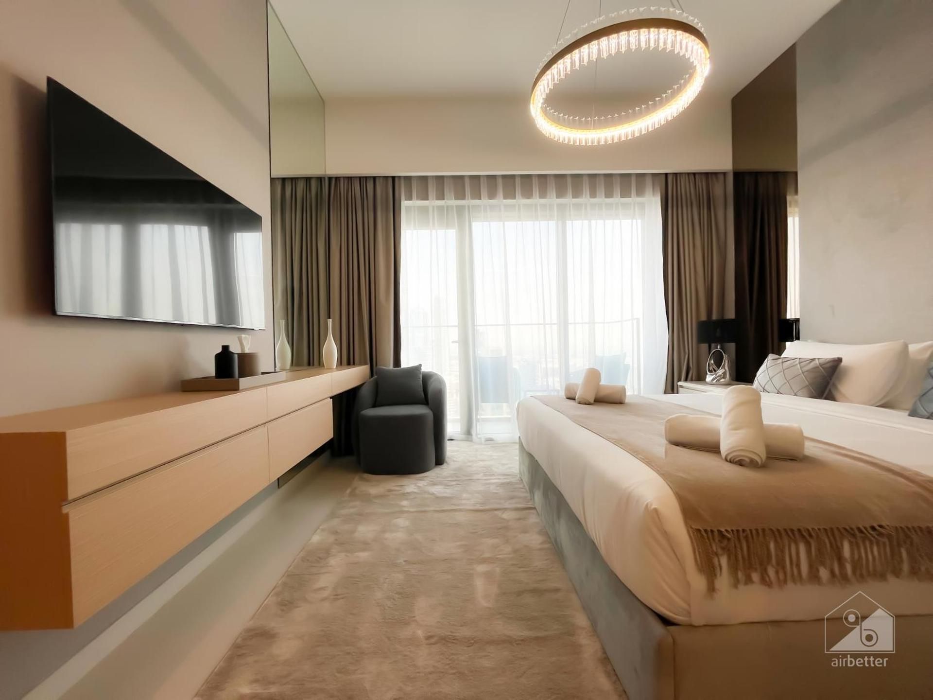 Two-Bedroom Apartment with Balcony