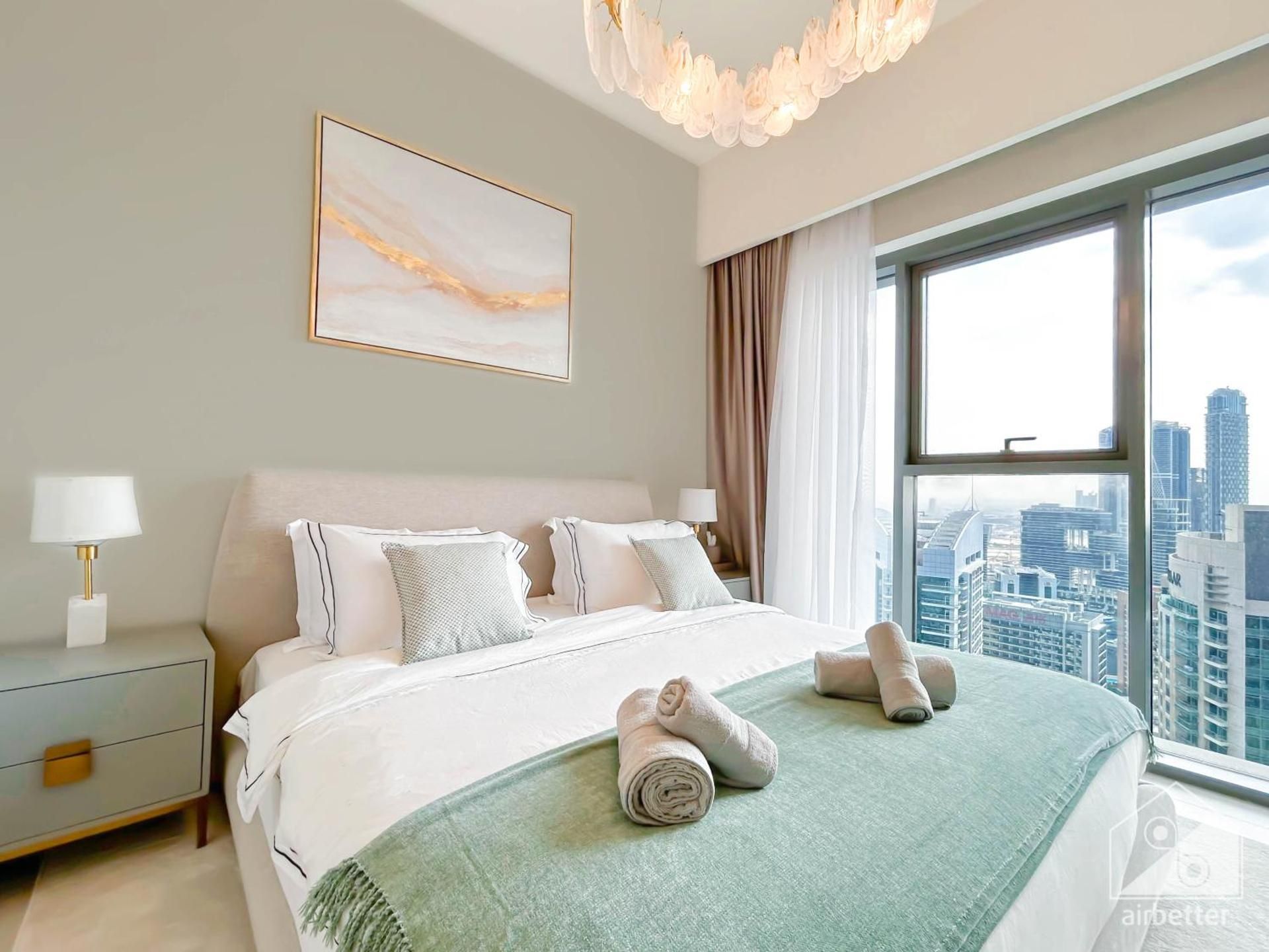 One-Bedroom Apartment with Balcony and City View