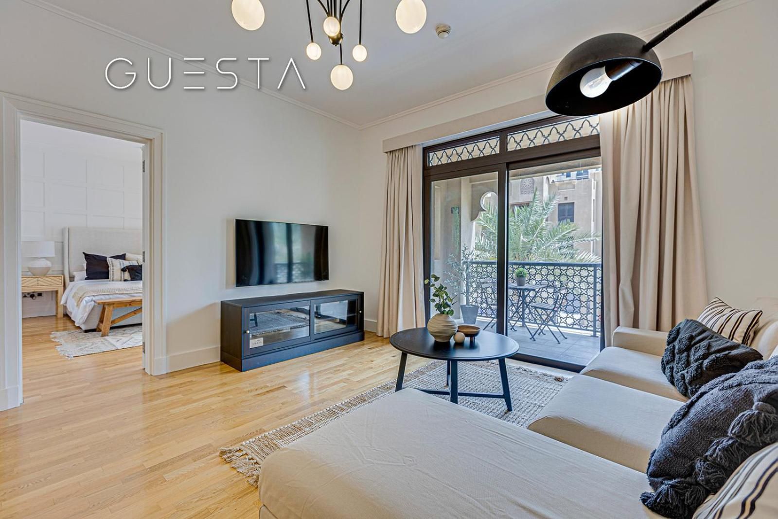 Two-Bedroom Apartment with Balcony