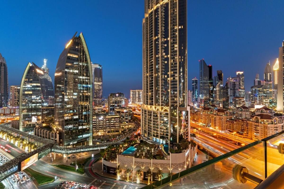 Stunning Studio Overlooking Burj Khalifa