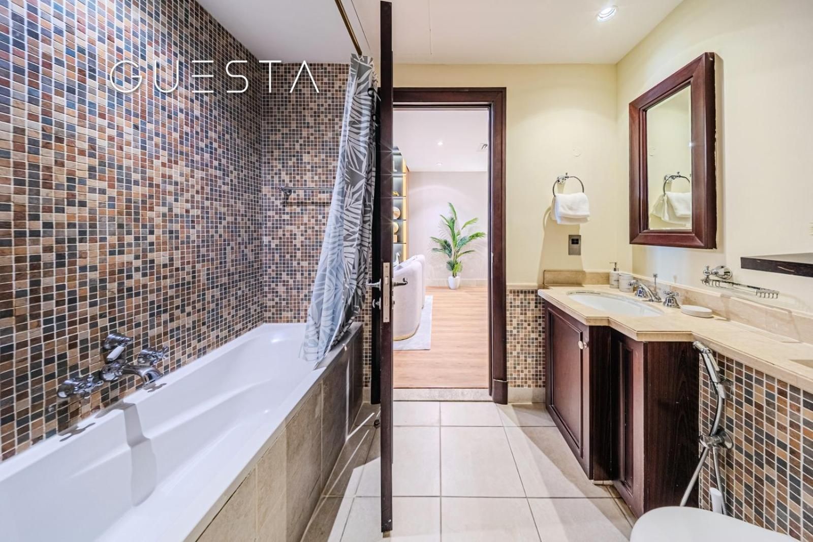One-Bedroom Apartment with Terrace