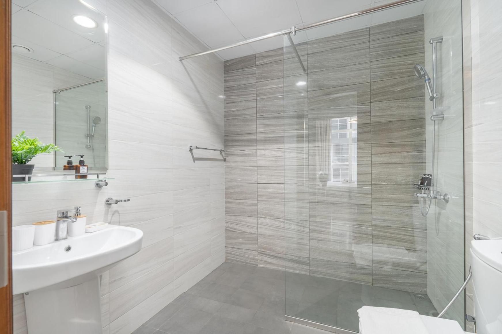 Apartment with Shower