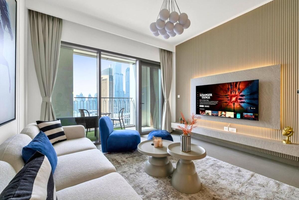Two-Bedroom Deluxe Apartment with Balcony