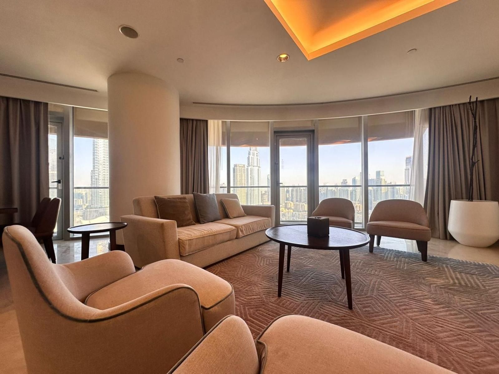 Premium Two-bedroom with full Burj Khalifa and Fountain View