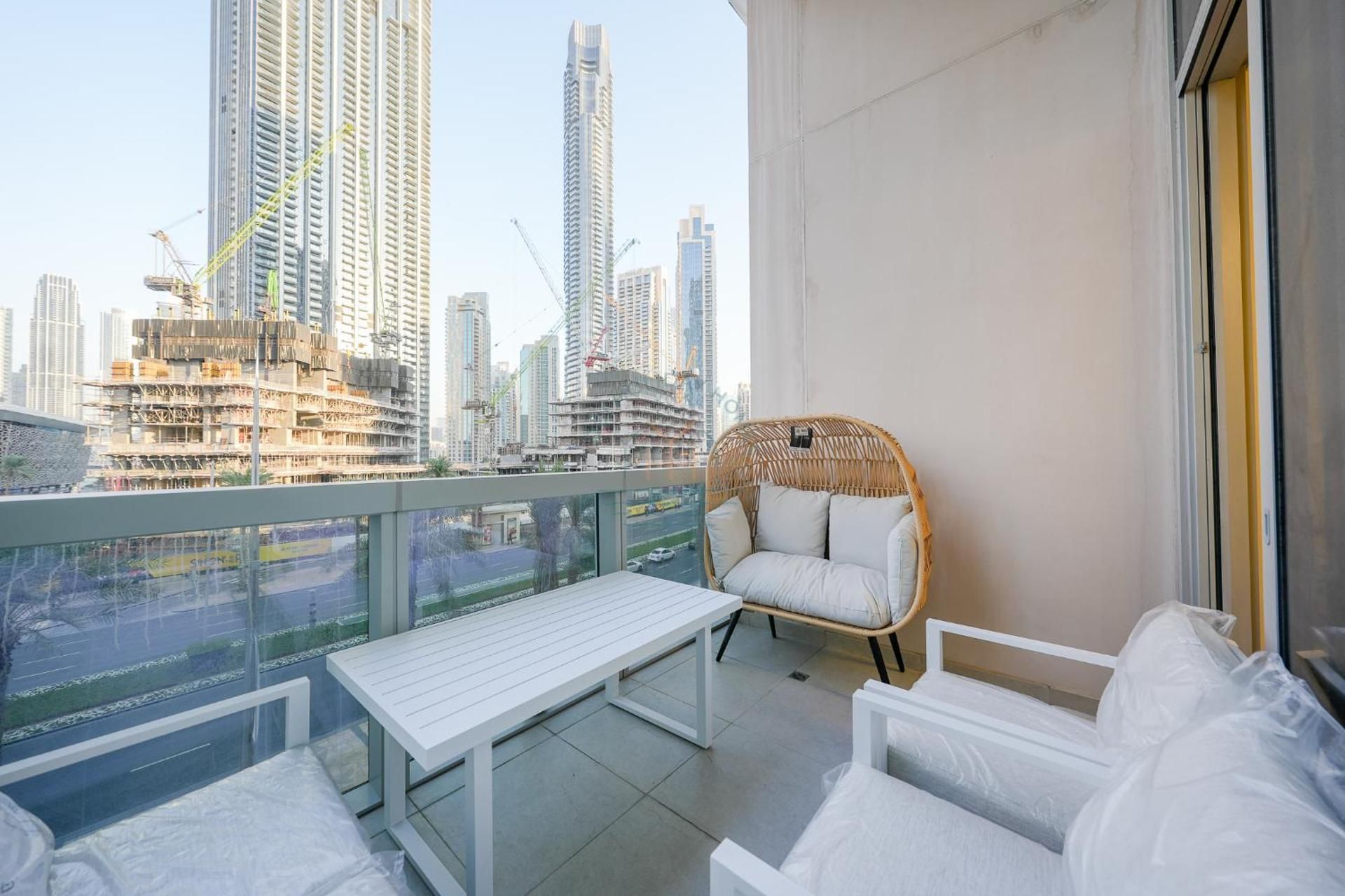 Two-Bedroom Apartment with Balcony