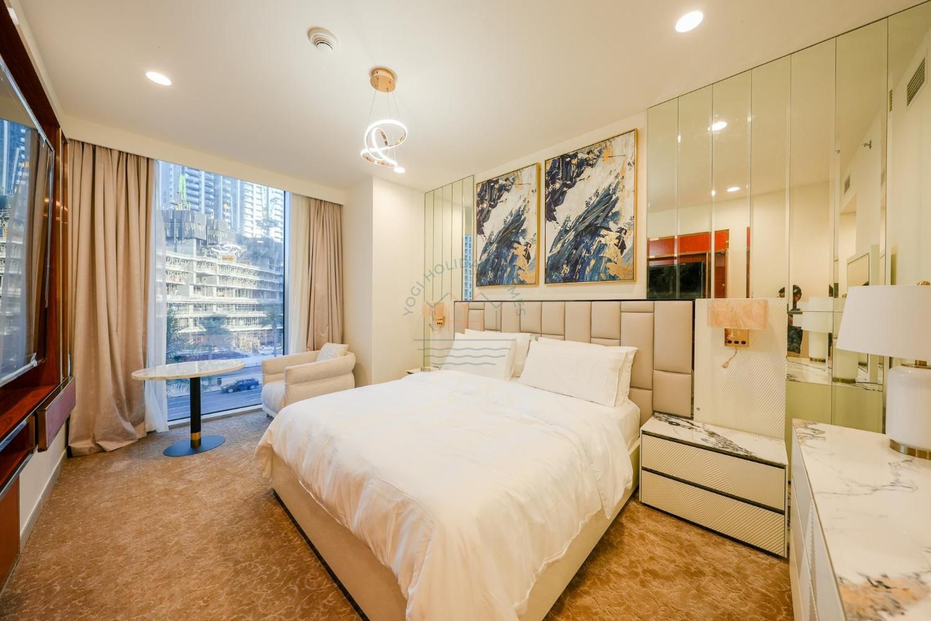 Two-Bedroom Apartment with Balcony