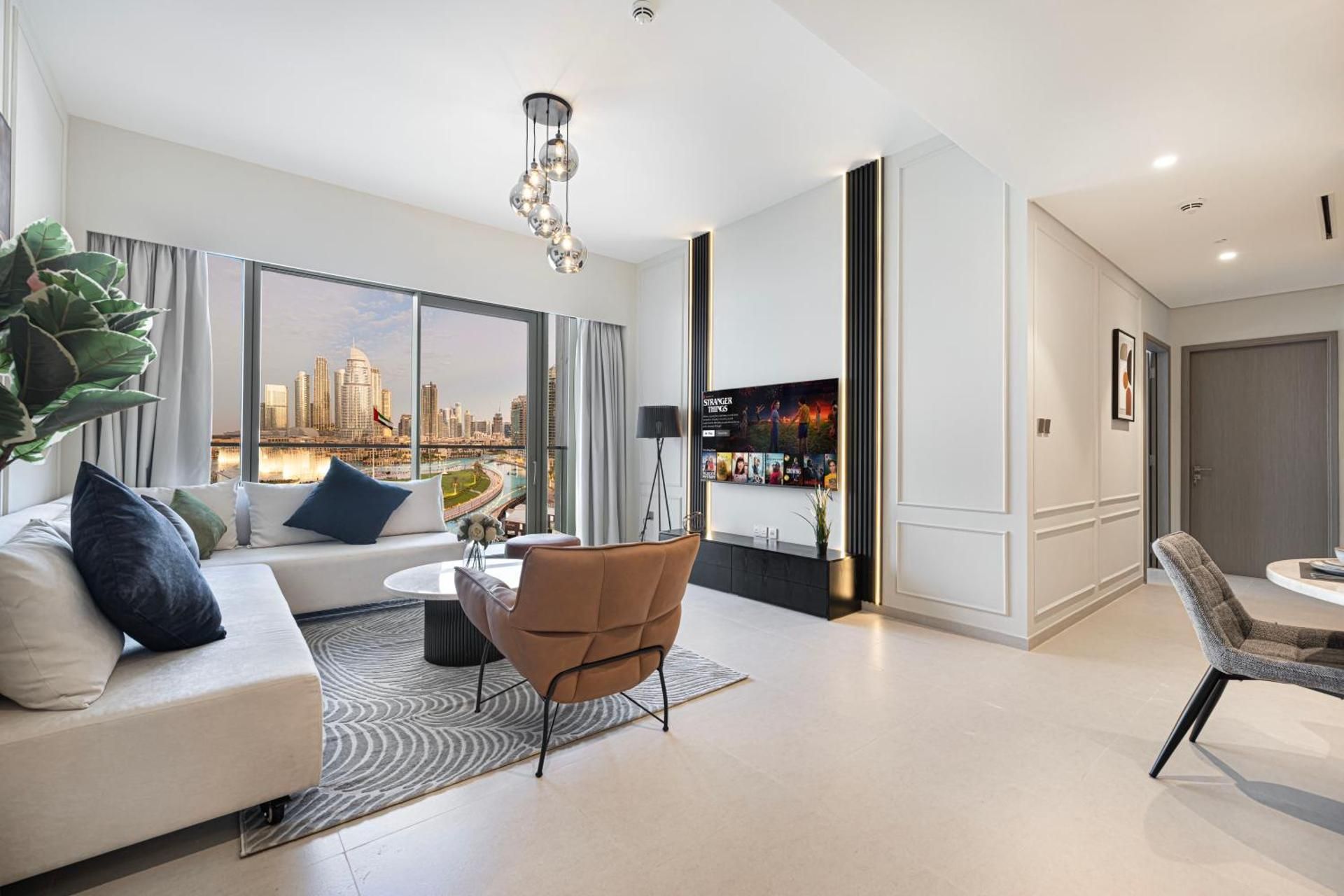 Two-Bedroom Deluxe Apartment with Balcony