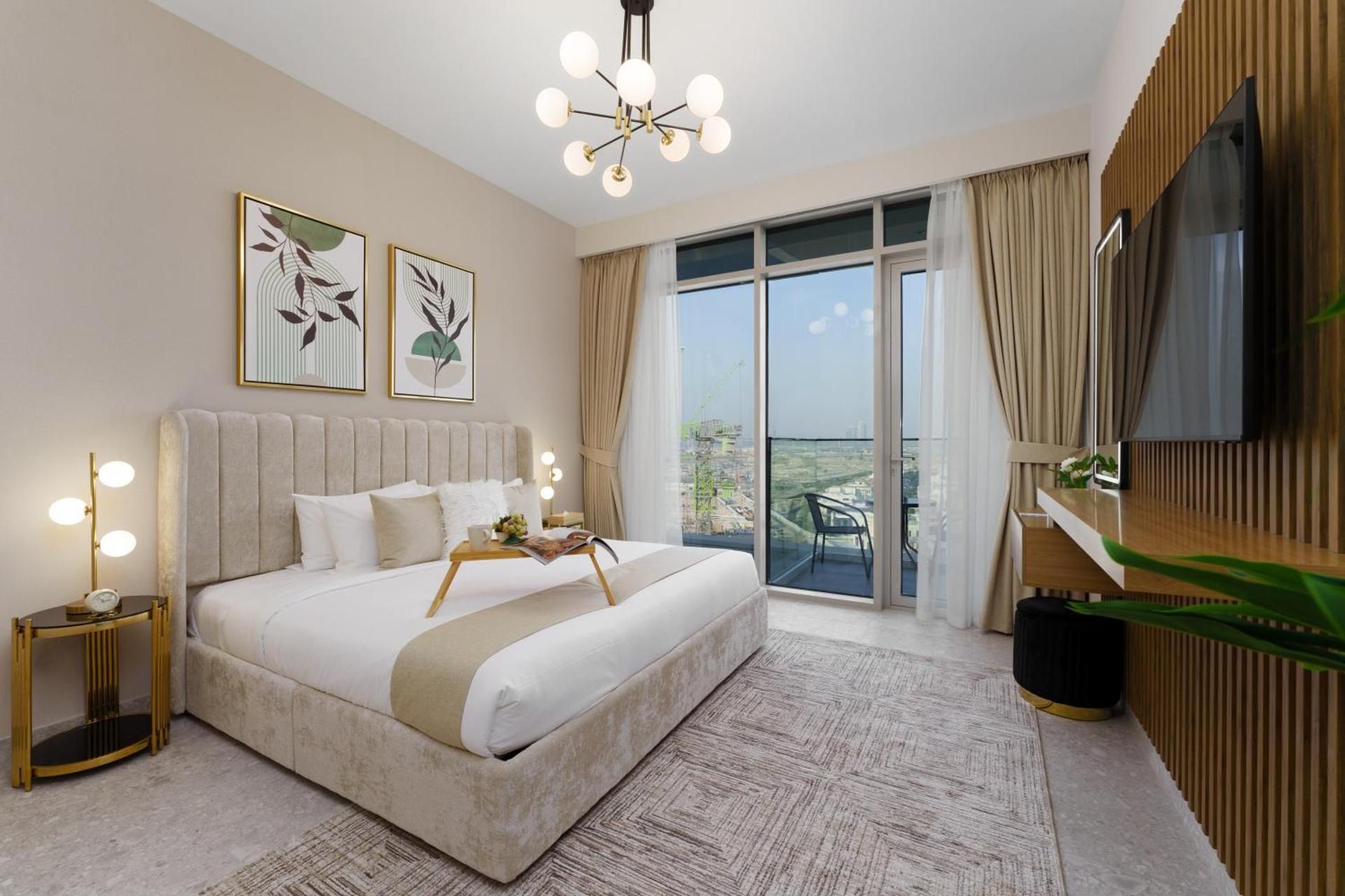 Two-Bedroom Apartment with Balcony
