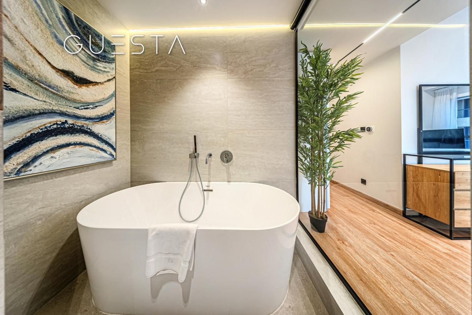 Three-Bedroom Apartment with Sea View
