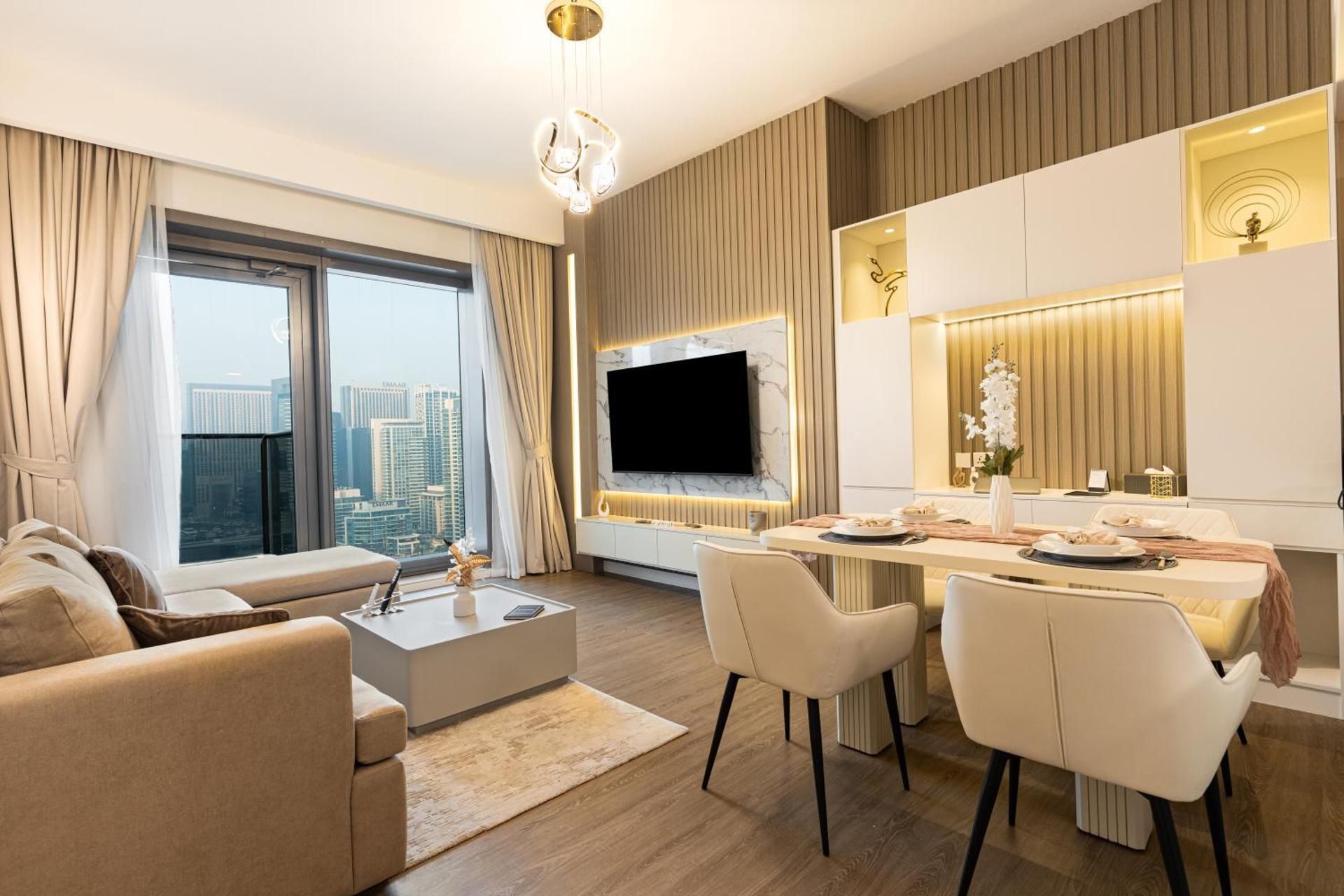 One-Bedroom Apartment with Balcony and Water View