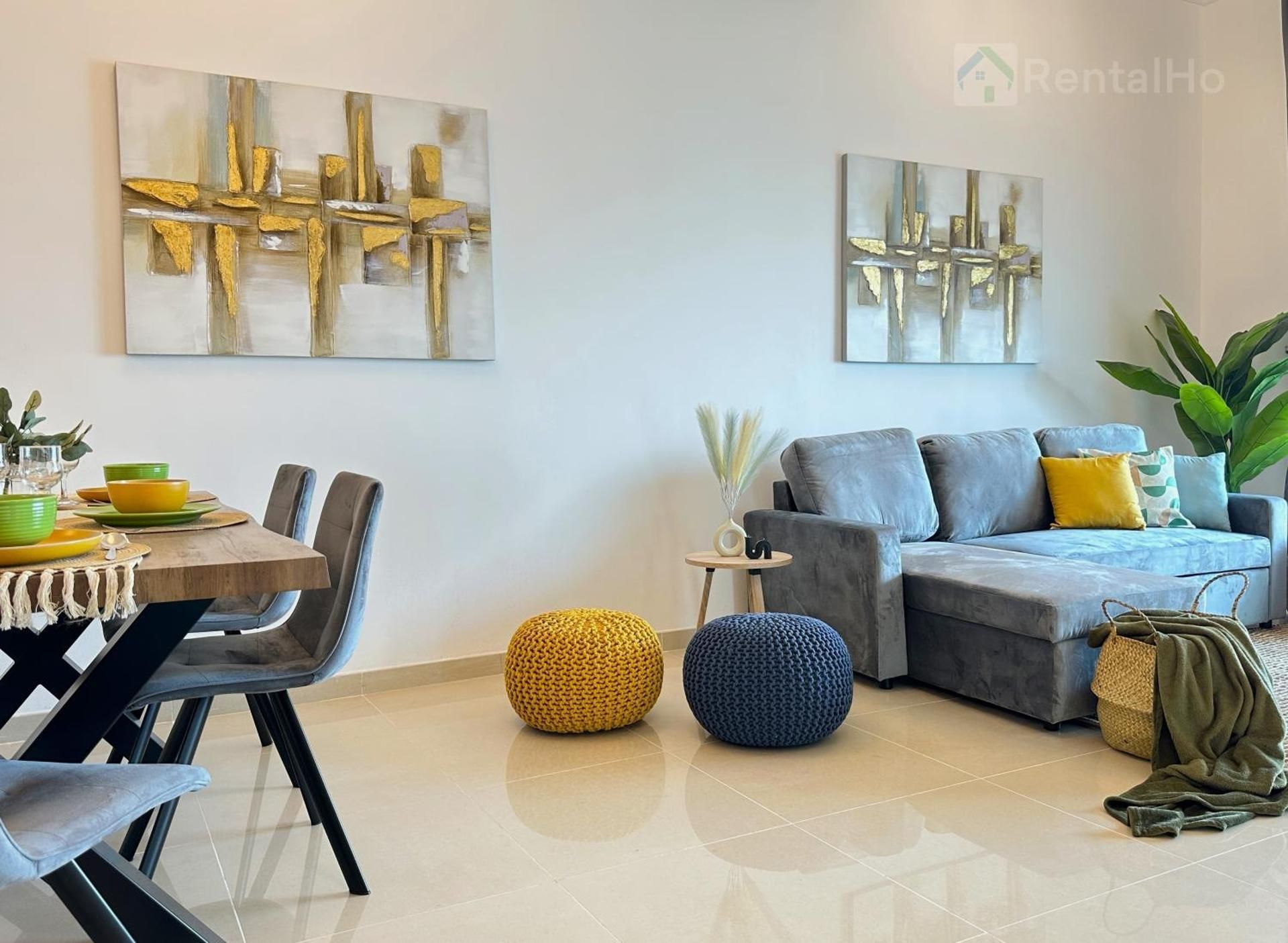 Luxury Stop w/ BoHo Design & Sea View in Marina