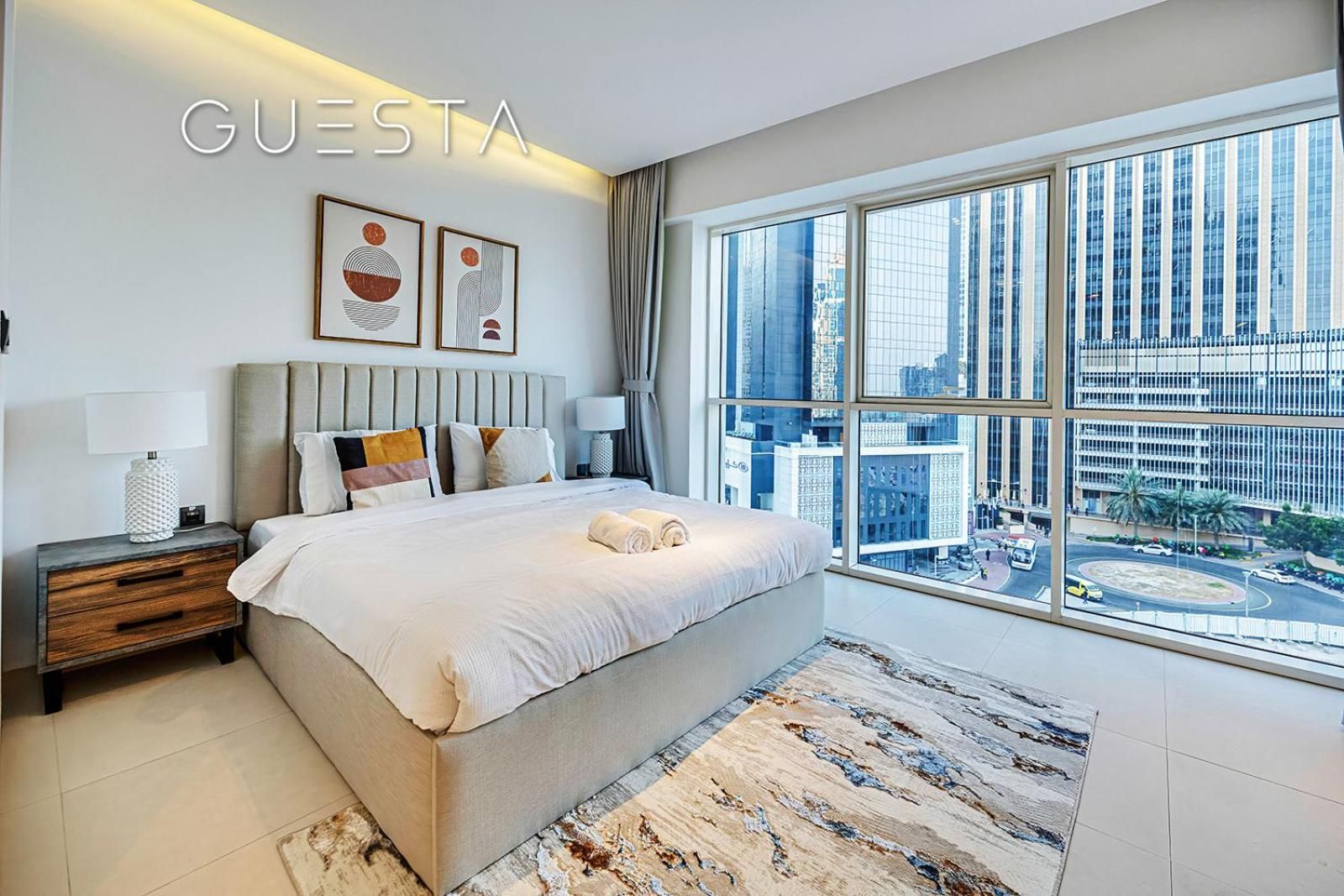 Two-Bedroom Apartment with Balcony