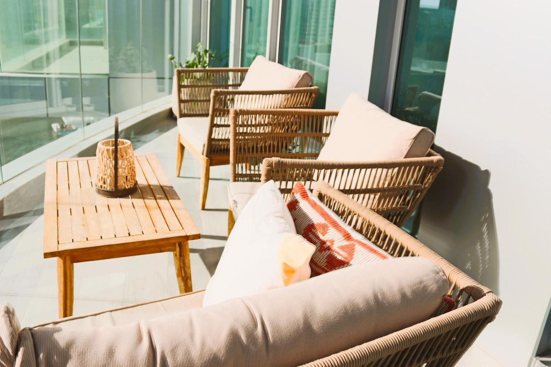 Apartment with View and Balcony