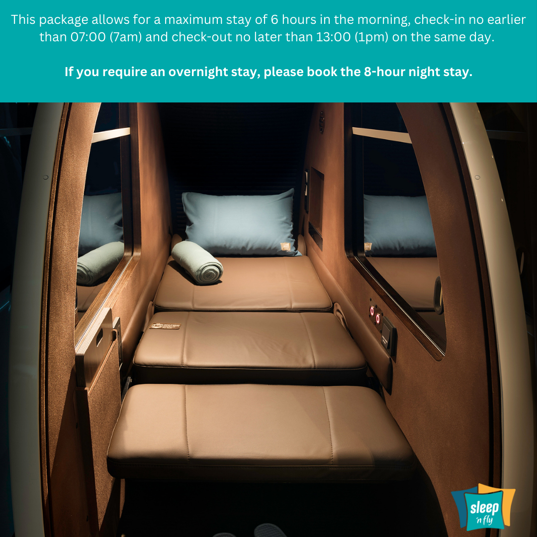 Single Igloo Pod - 6 Hour Morning Stay from 07:00 - 13:00 hrs (7am-1pm)