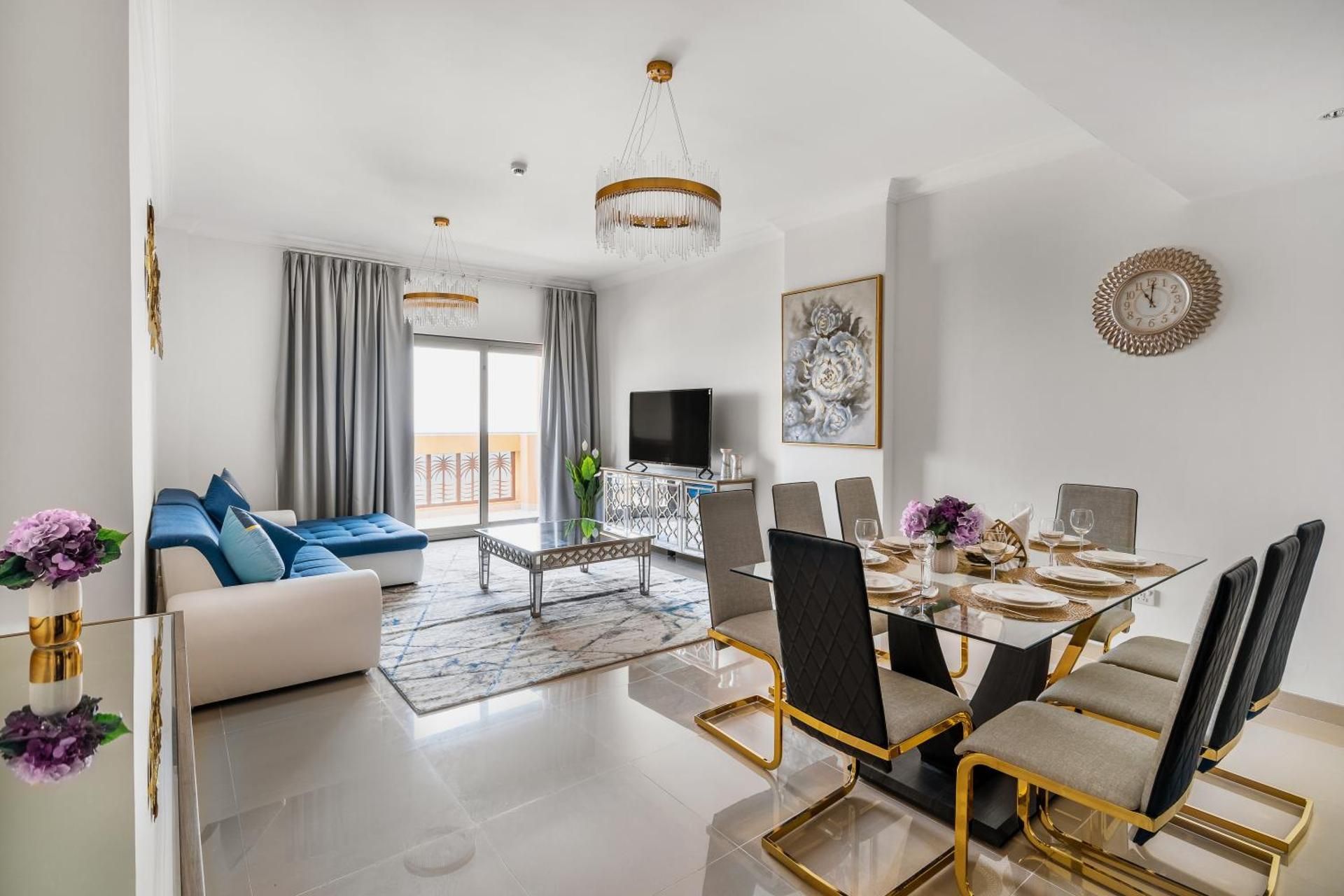 Premium Two-Bedroom Apartment with Kitchen and Balcony