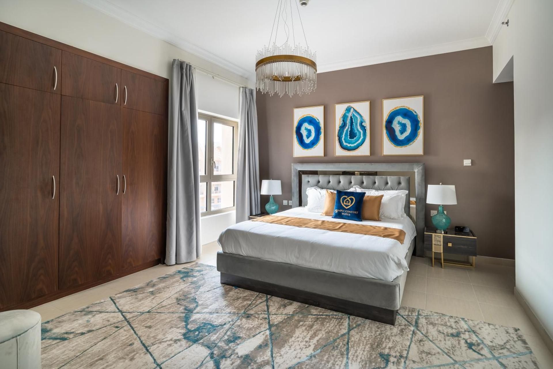 Premium Three-Bedroom Apartment with Kitchen and Balcony