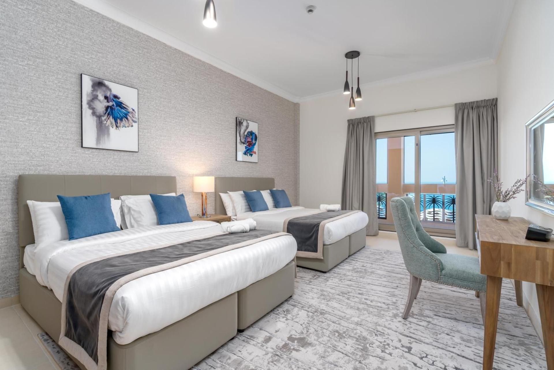 Premium Two-Bedroom Apartment with Kitchen and Balcony