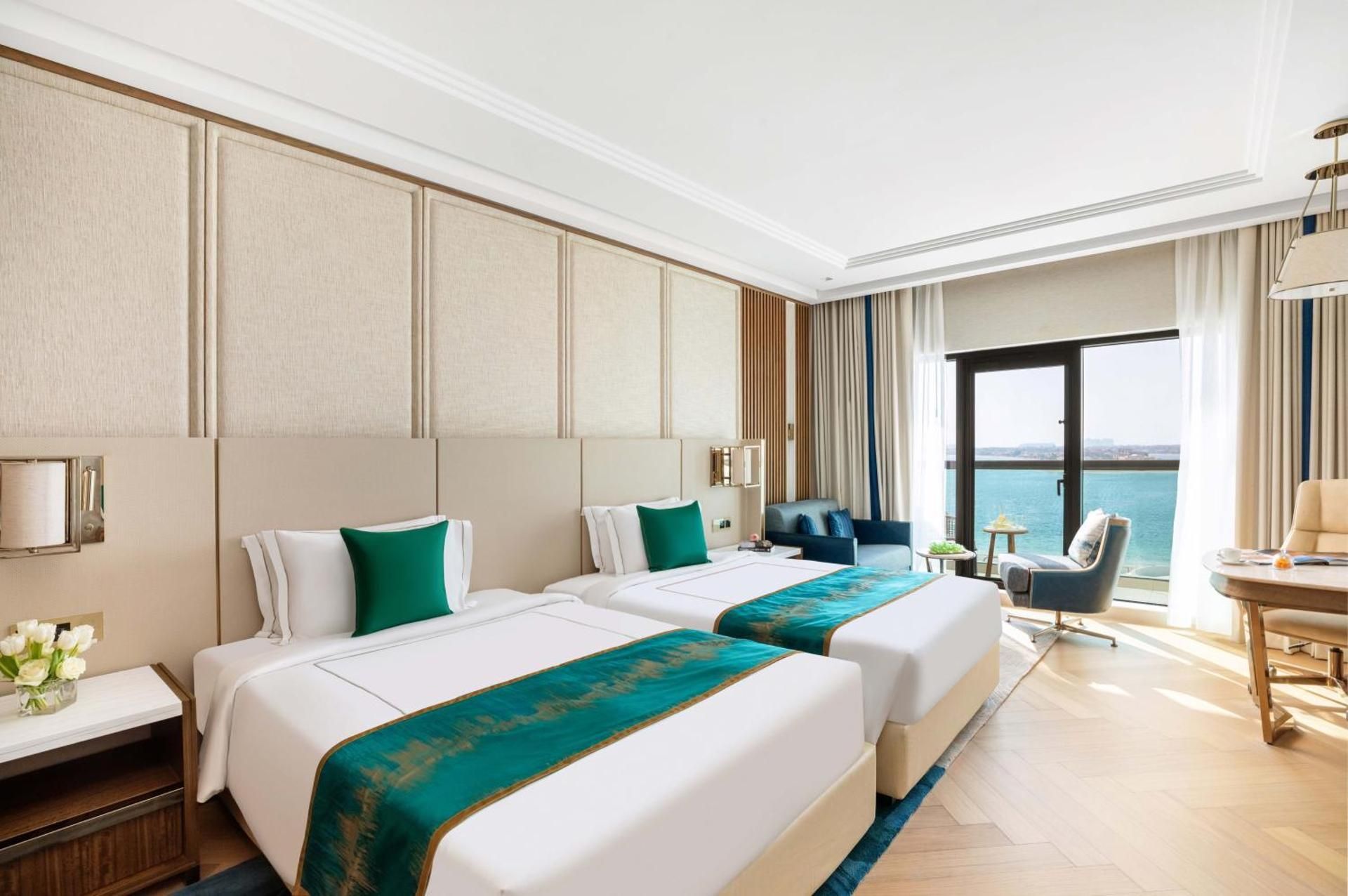 Exotica Palm Sea View Room Twin Bed with Club Lounge Access
