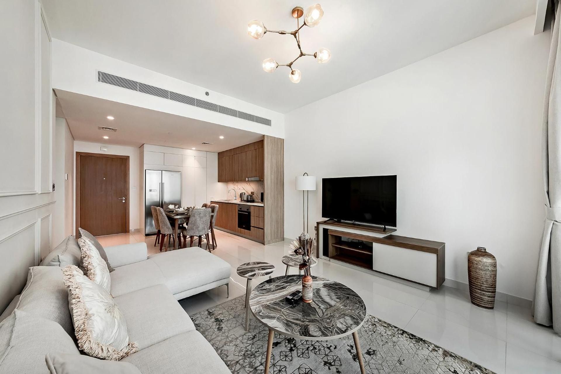 Two-Bedroom Apartment with Balcony and Sea View